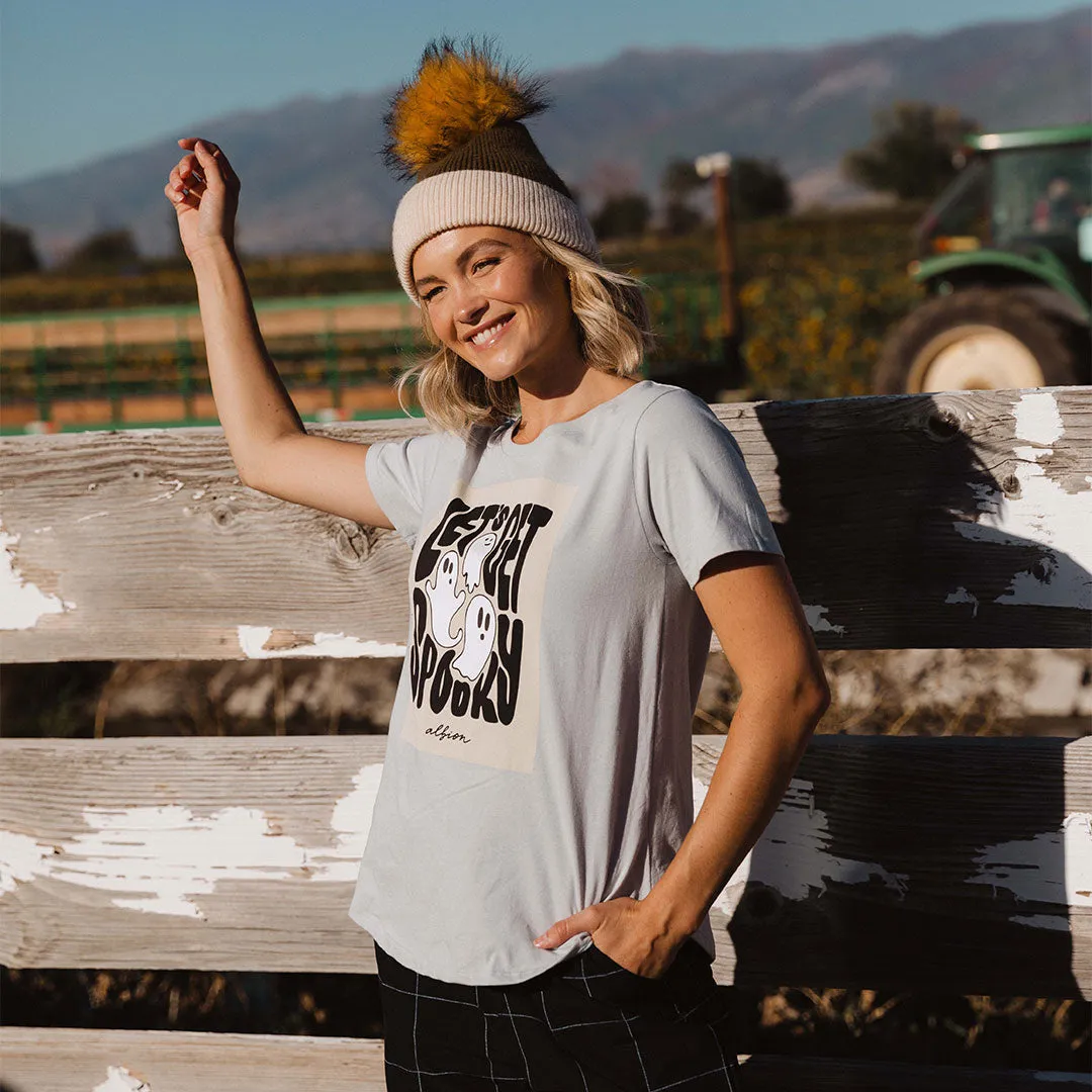 Basic Tee, Spooky White slim line
