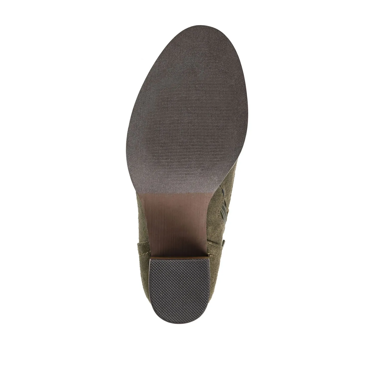 BAYLOR LACE-UP BOOTIES IN FAUX SUEDE soft lining