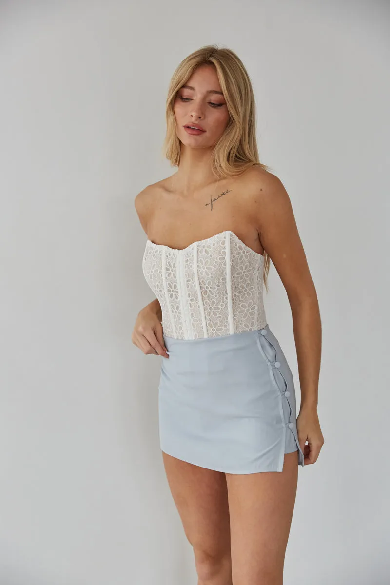 Beck Button Mini Skort low fit