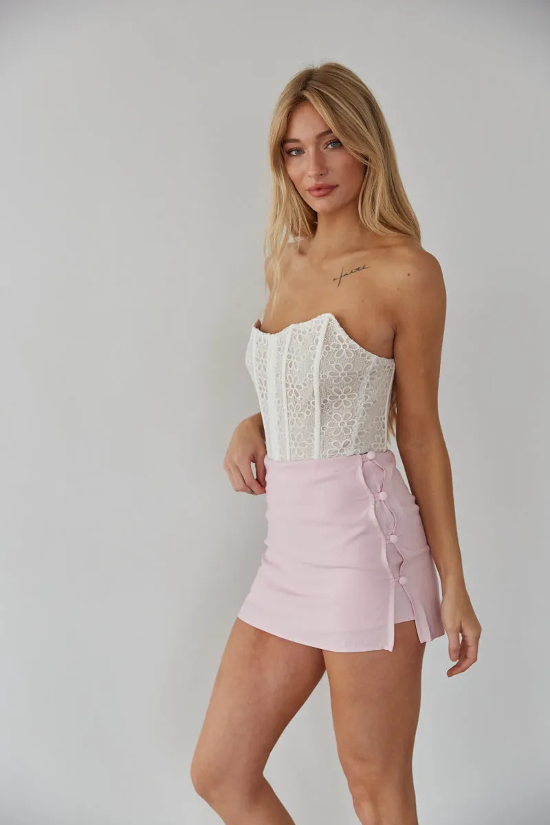 Beck Button Mini Skort low fit