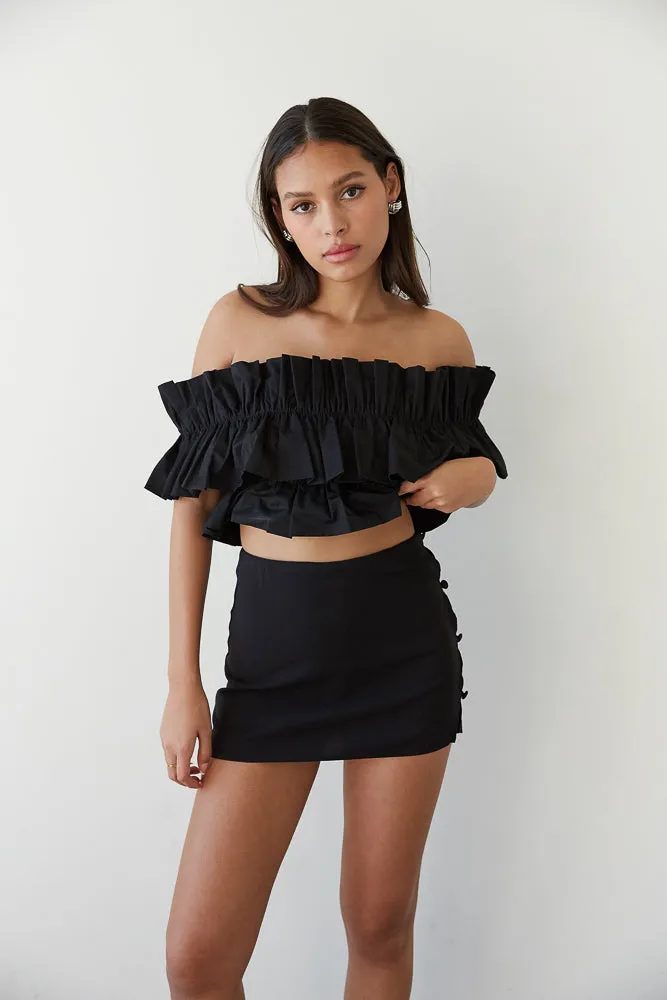 Beck Button Mini Skort low fit