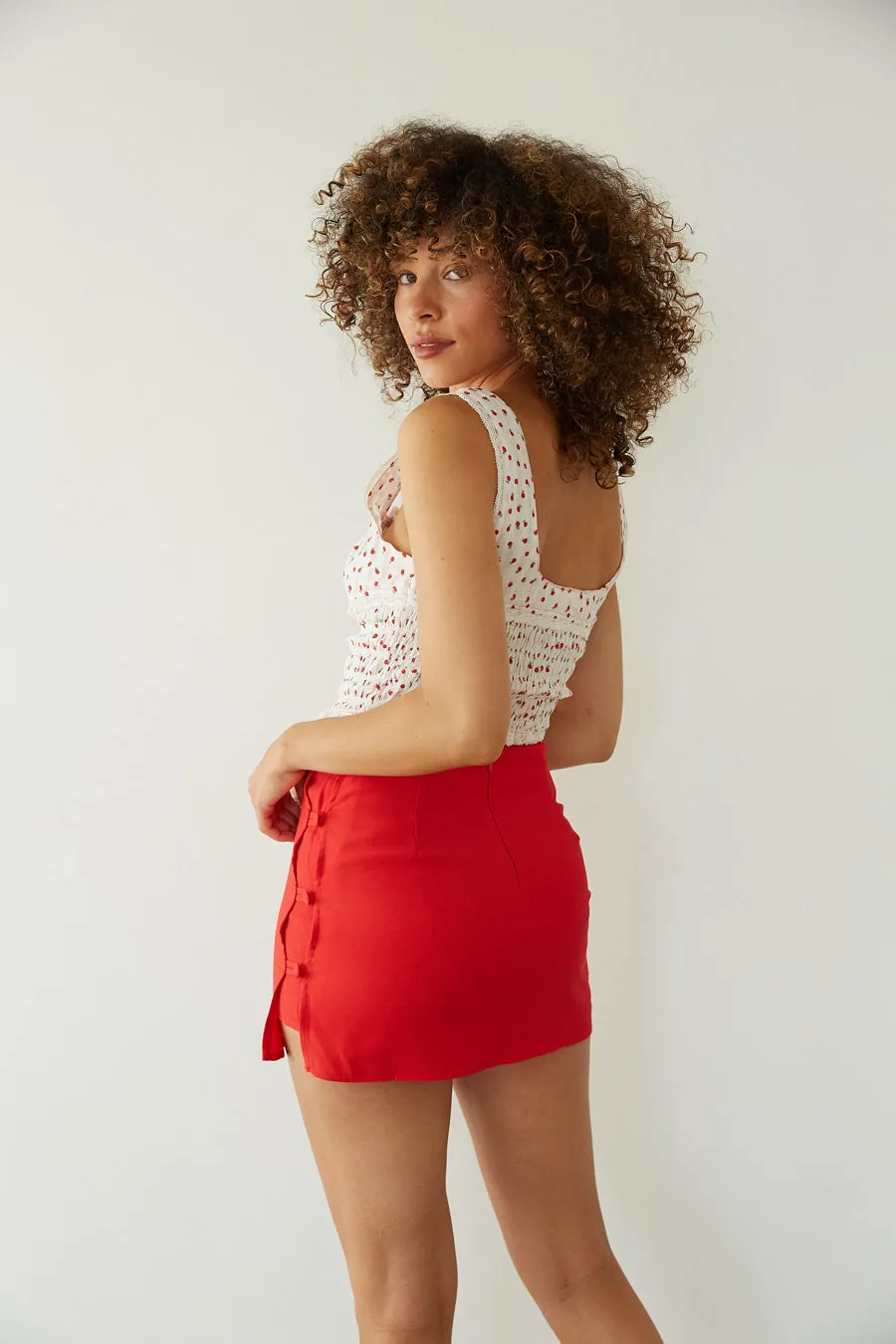 Beck Button Mini Skort low fit