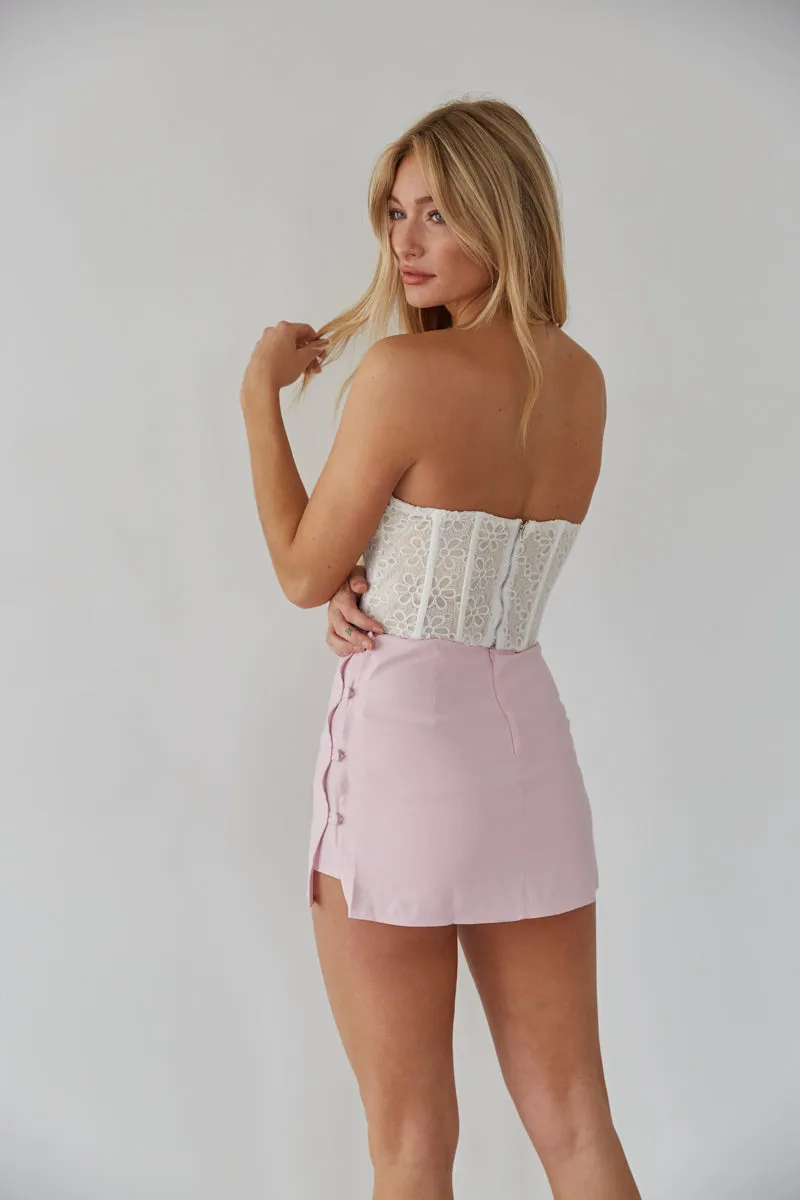 Beck Button Mini Skort low fit