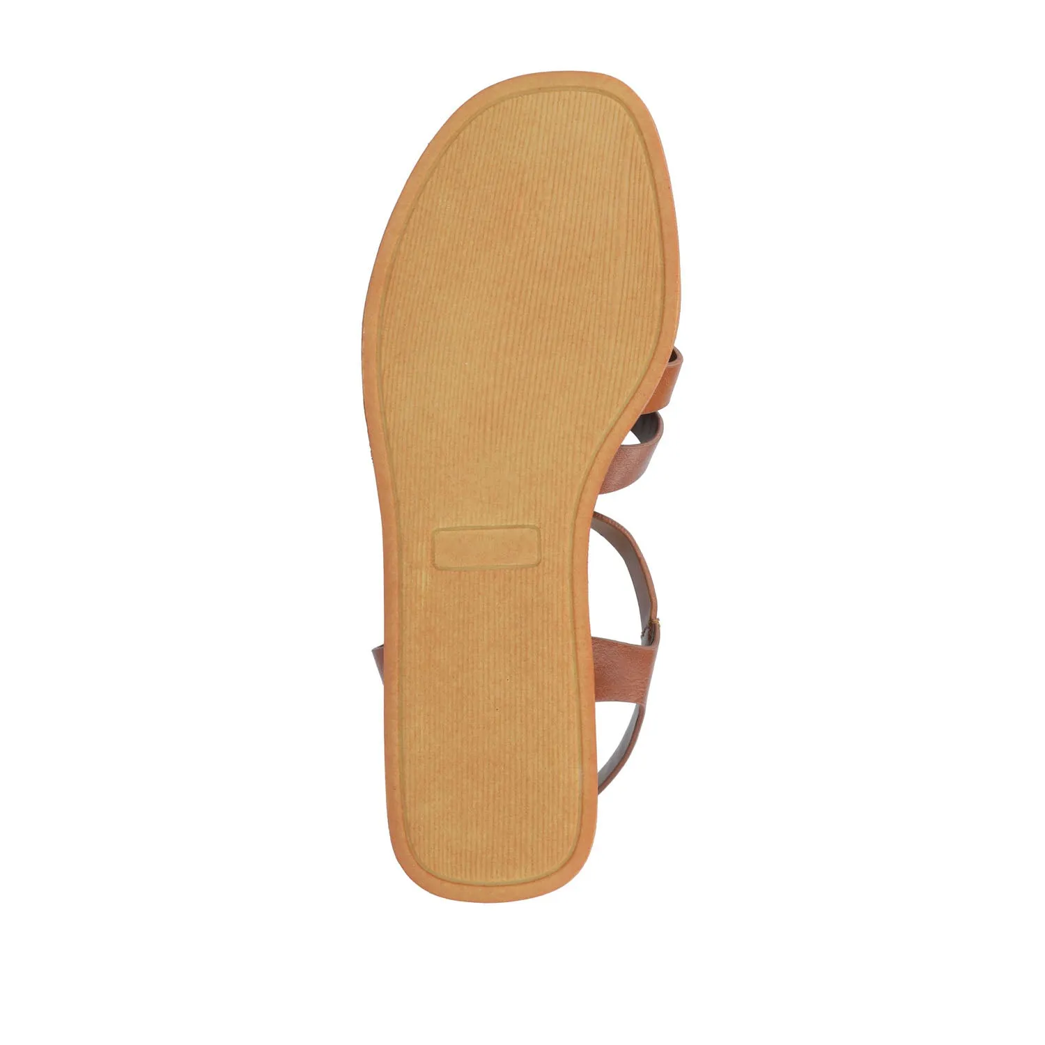 BENICIA FISHERMAN SANDALS IN FAUX LEATHER wide foot