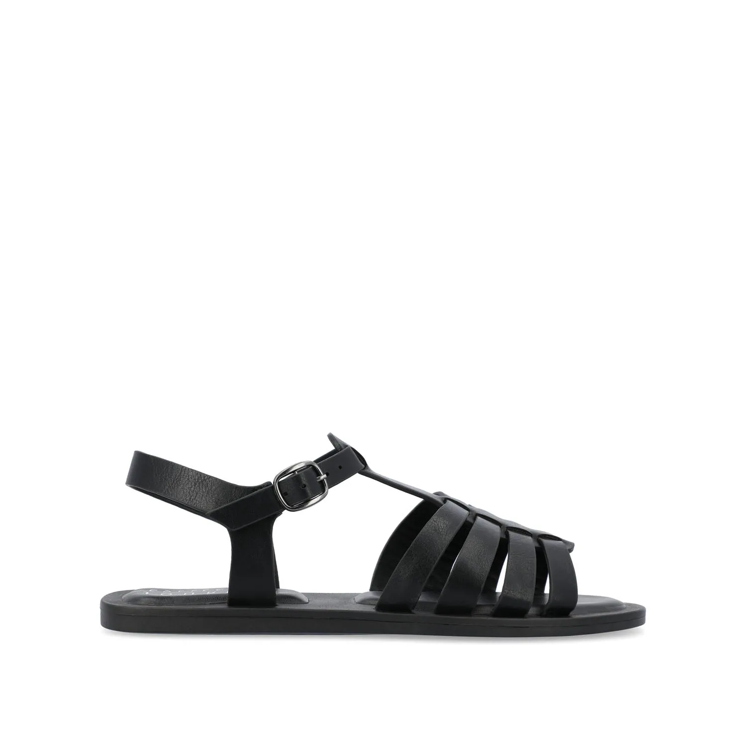 BENICIA FISHERMAN SANDALS IN FAUX LEATHER wide foot