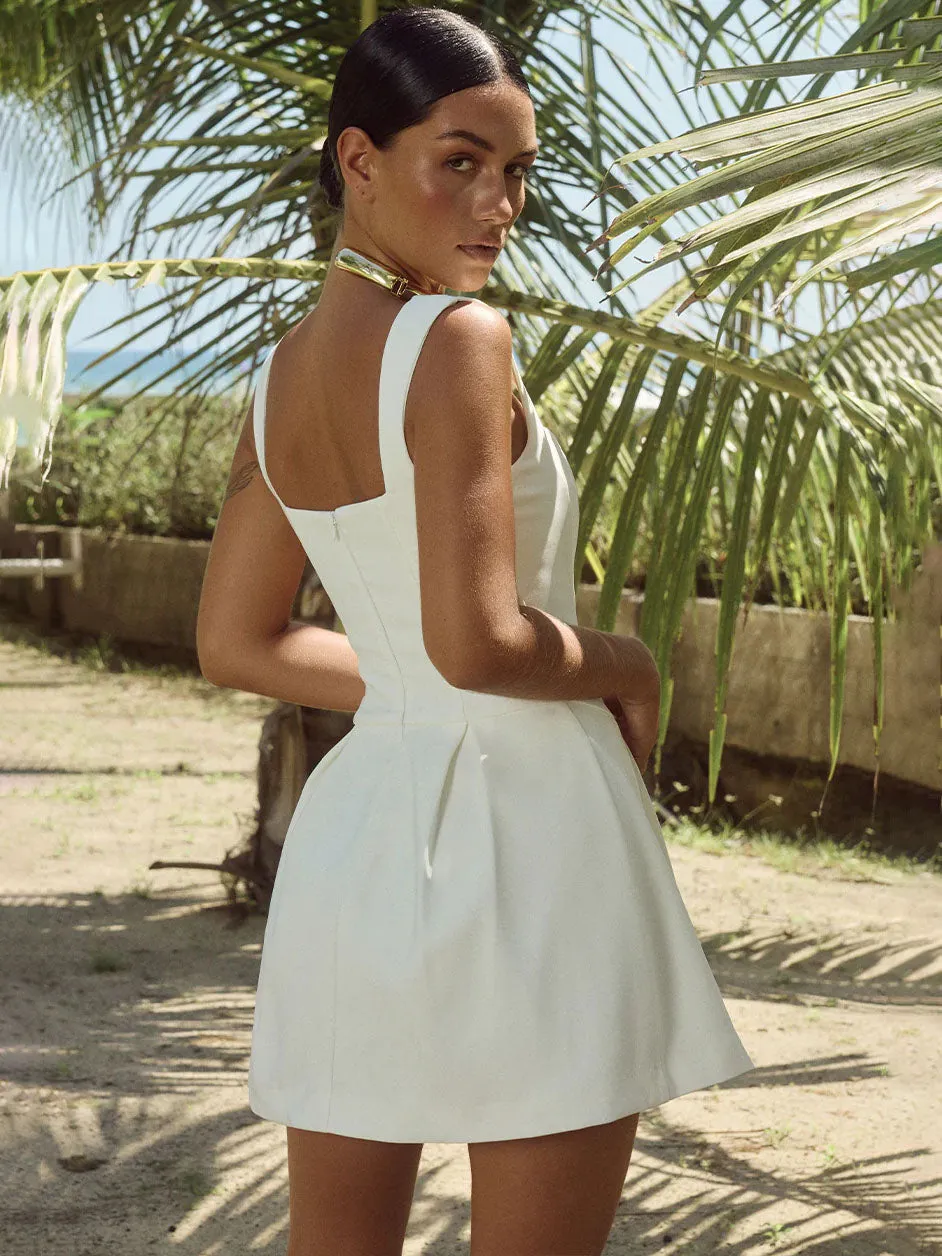 Bethani Corset Mini Dress silk touch