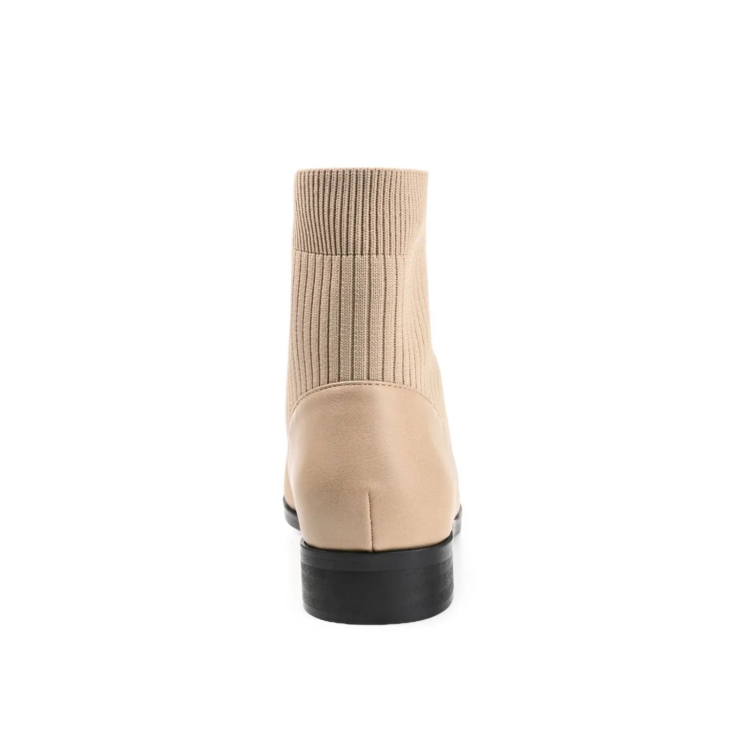 BEXLIE ZIP-UP BOOTIES IN KNIT FABRIC western air