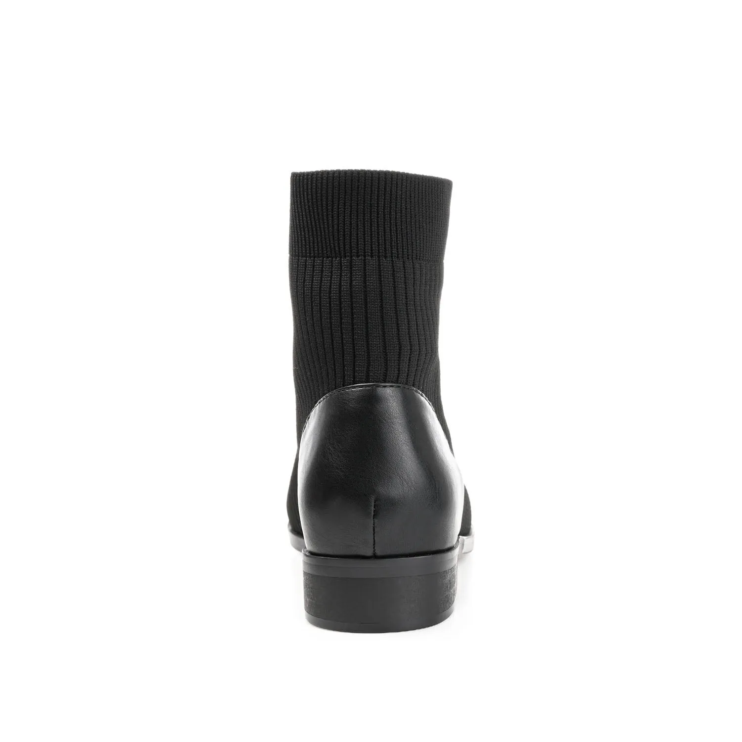 BEXLIE ZIP-UP BOOTIES IN KNIT FABRIC western air