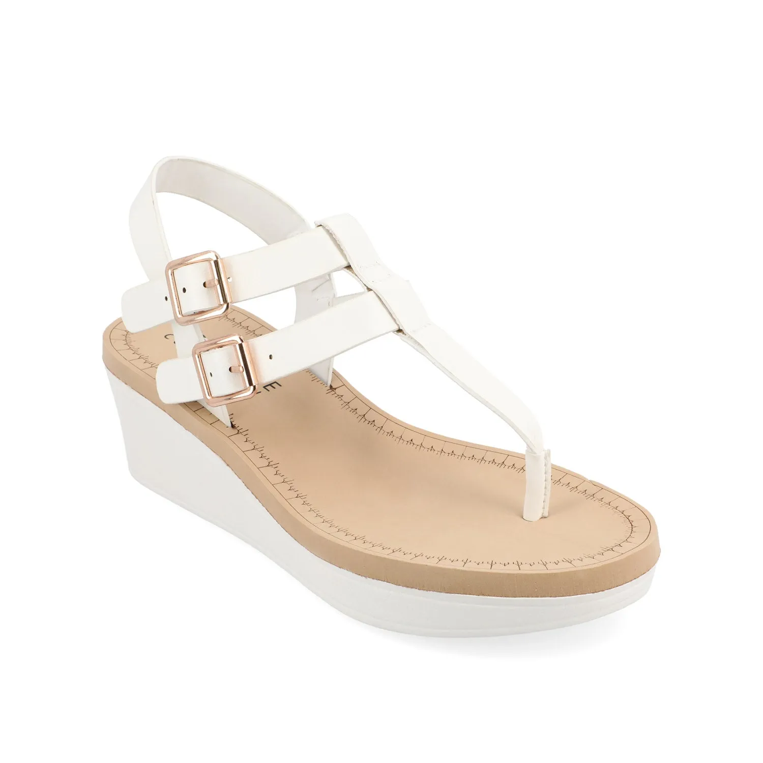 BIANCA WEDGE HEELED SANDALS IN CLASSIC COLORS slow pace