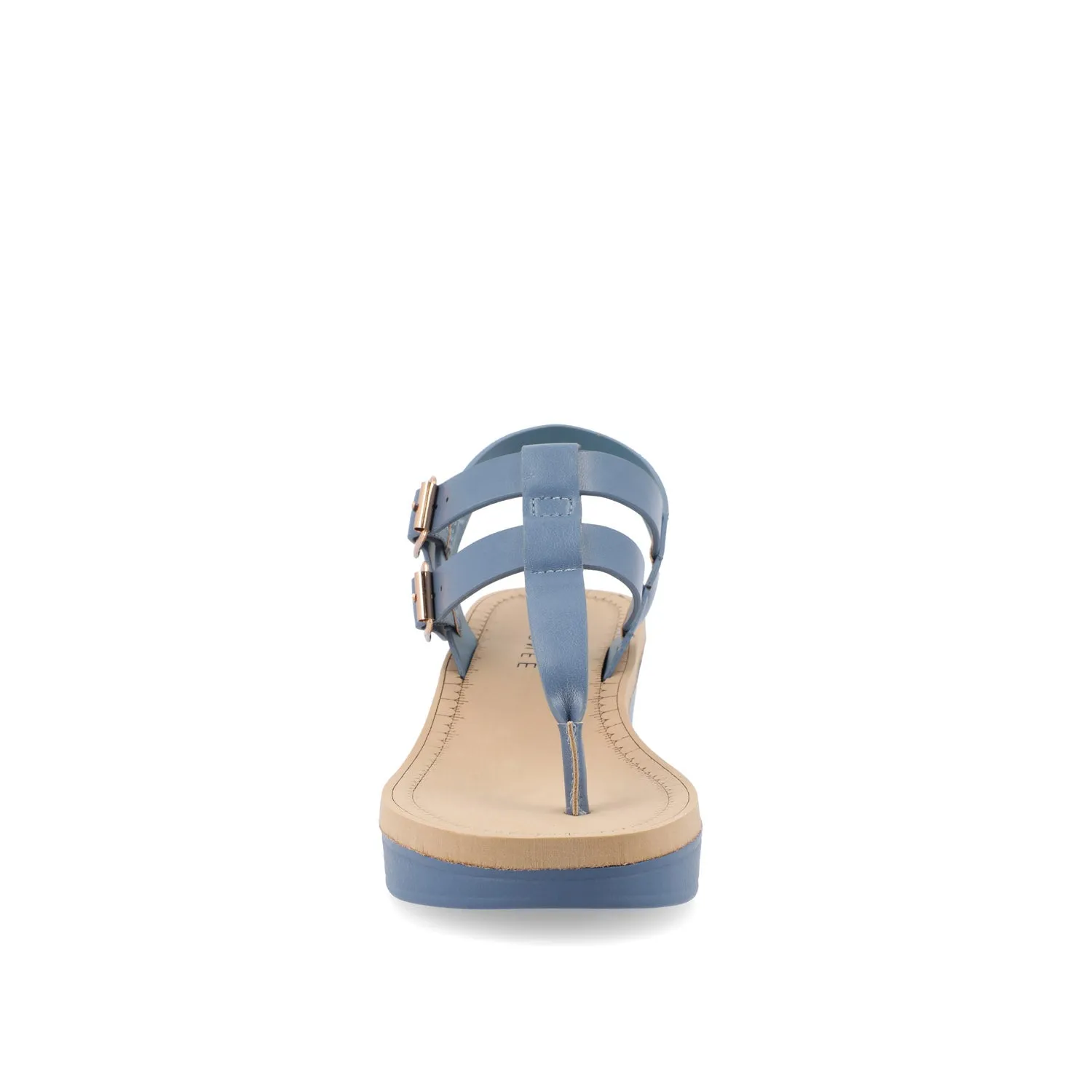 BIANCA WEDGE HEELED SANDALS IN FAUX LEATHER lazy walk