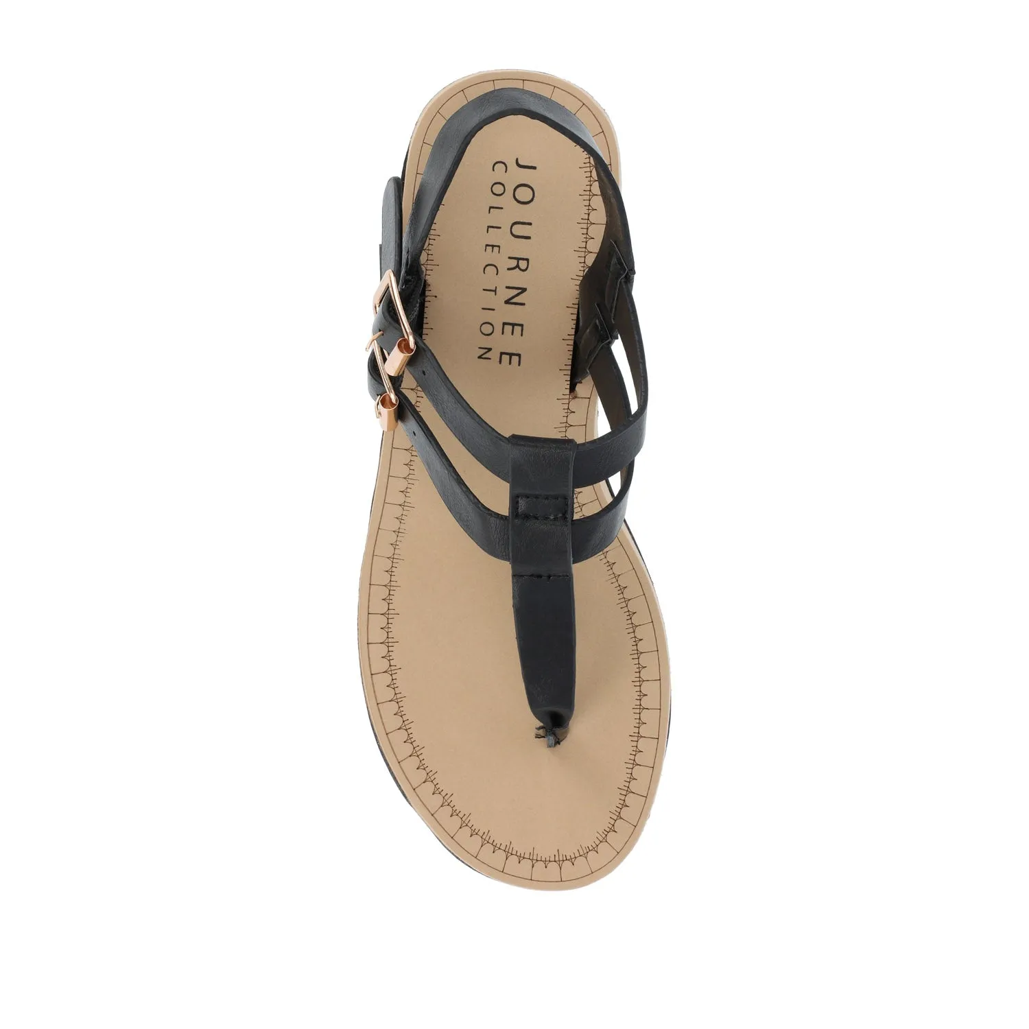 BIANCA WEDGE HEELED SANDALS IN FAUX LEATHER lazy walk