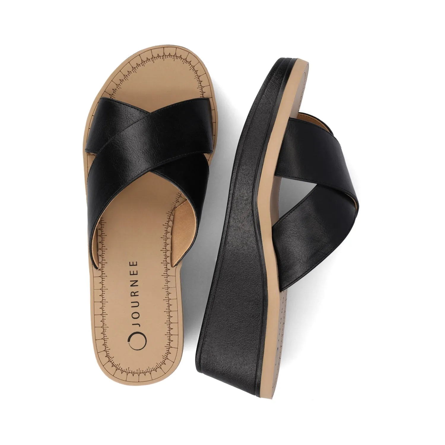 Biara Platform Wedge Sandals glow skin