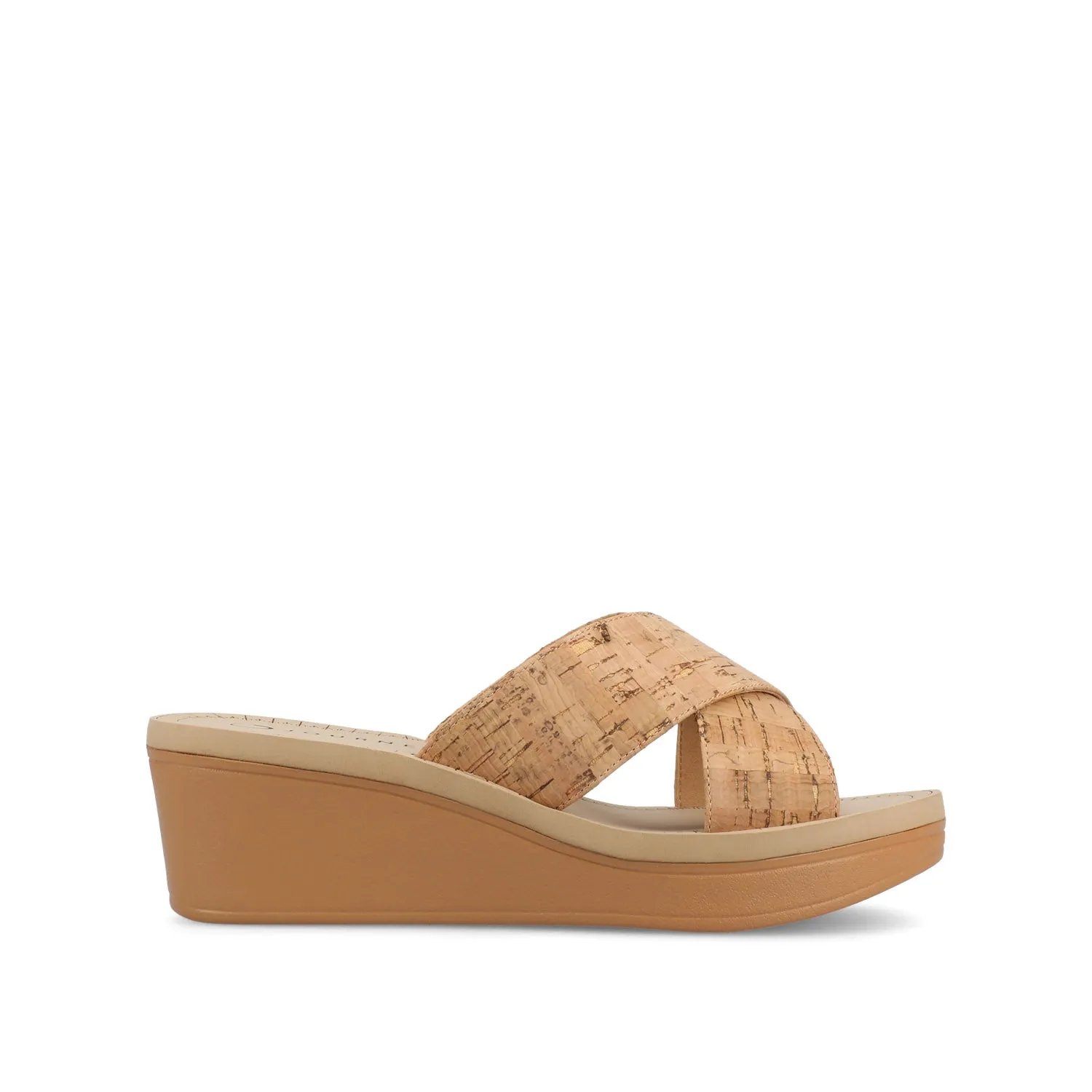 Biara Platform Wedge Sandals glow skin