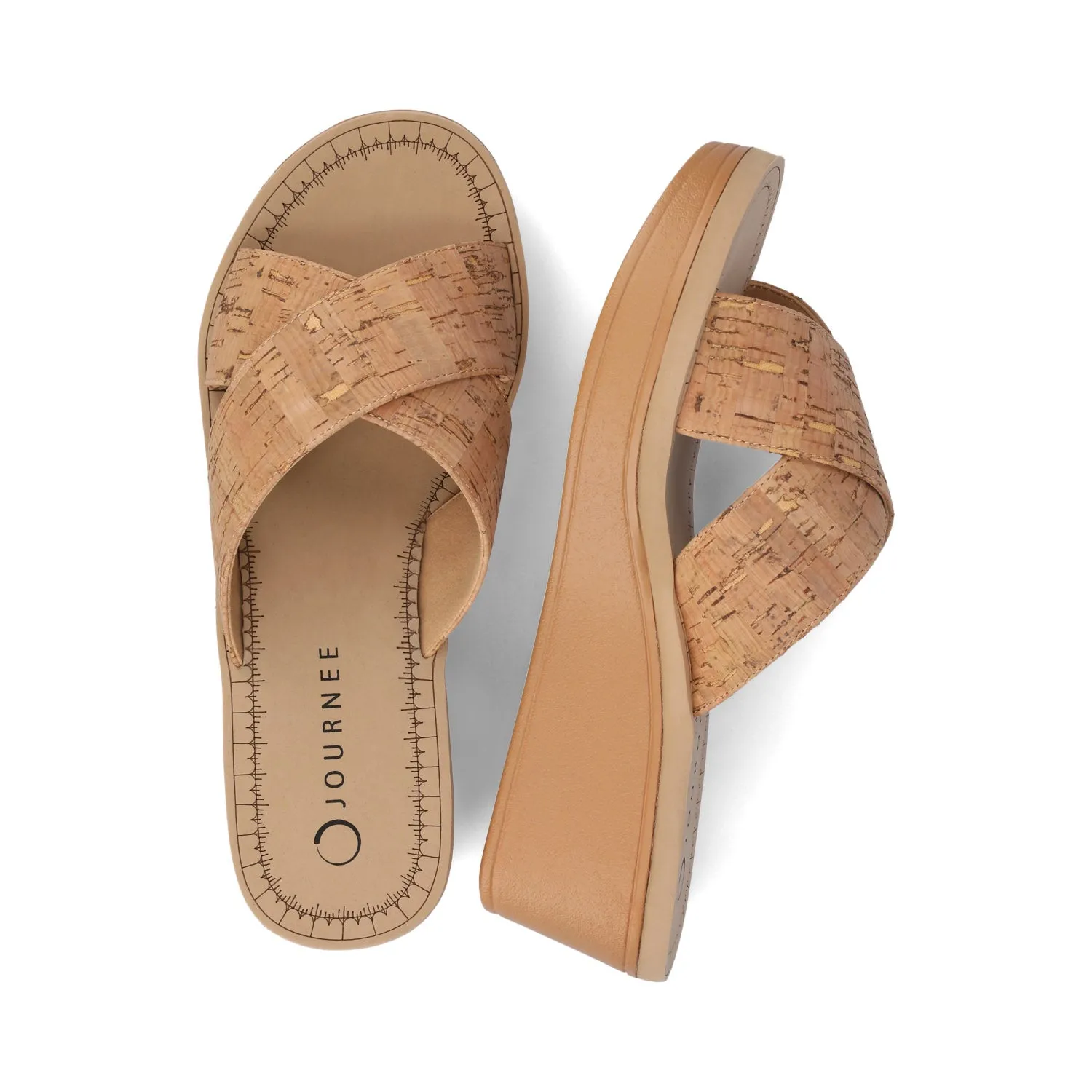 Biara Platform Wedge Sandals glow skin