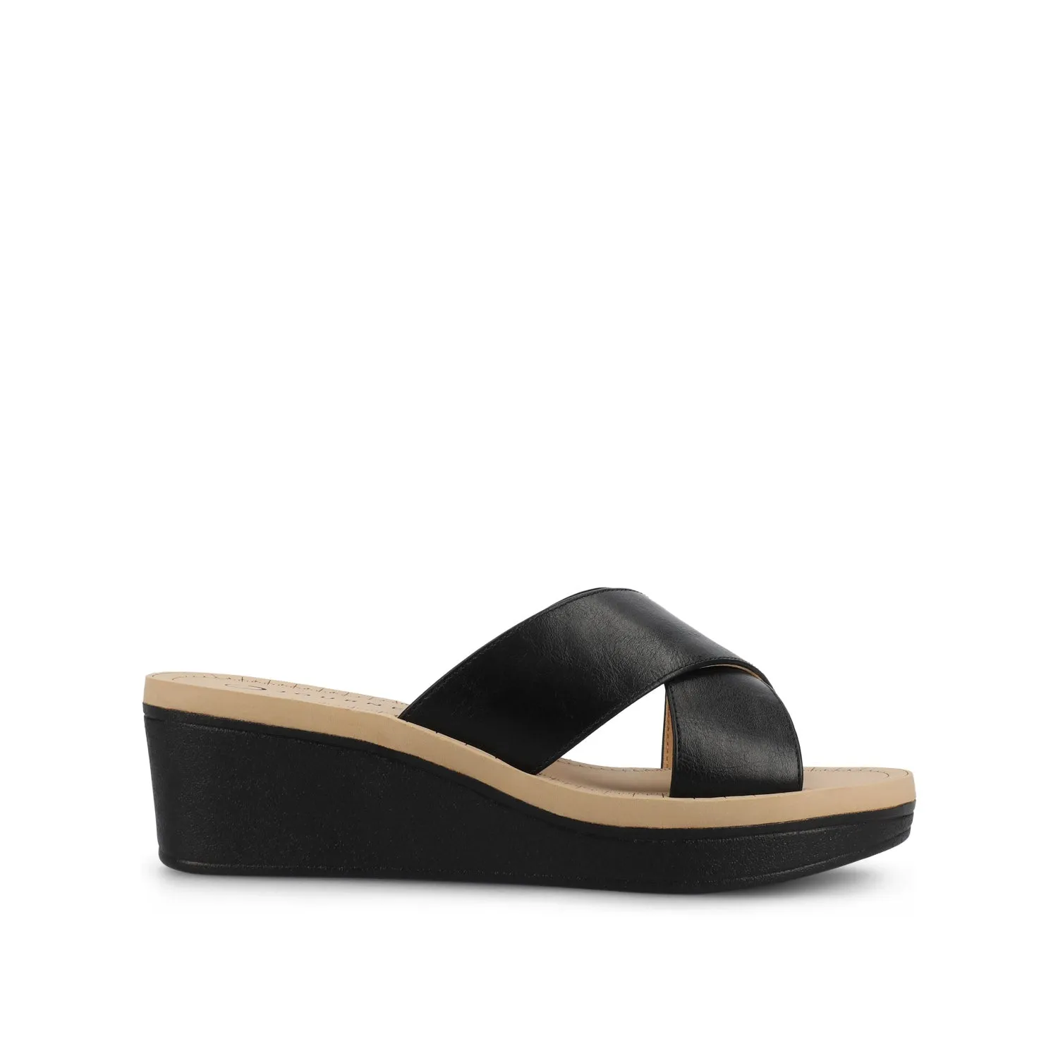 Biara Platform Wedge Sandals glow skin