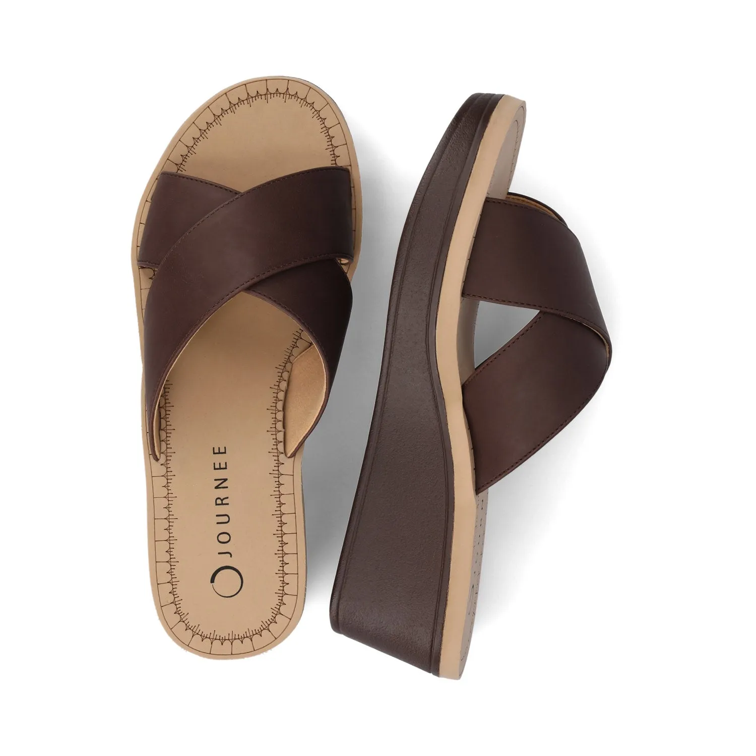 Biara Platform Wedge Sandals glow skin