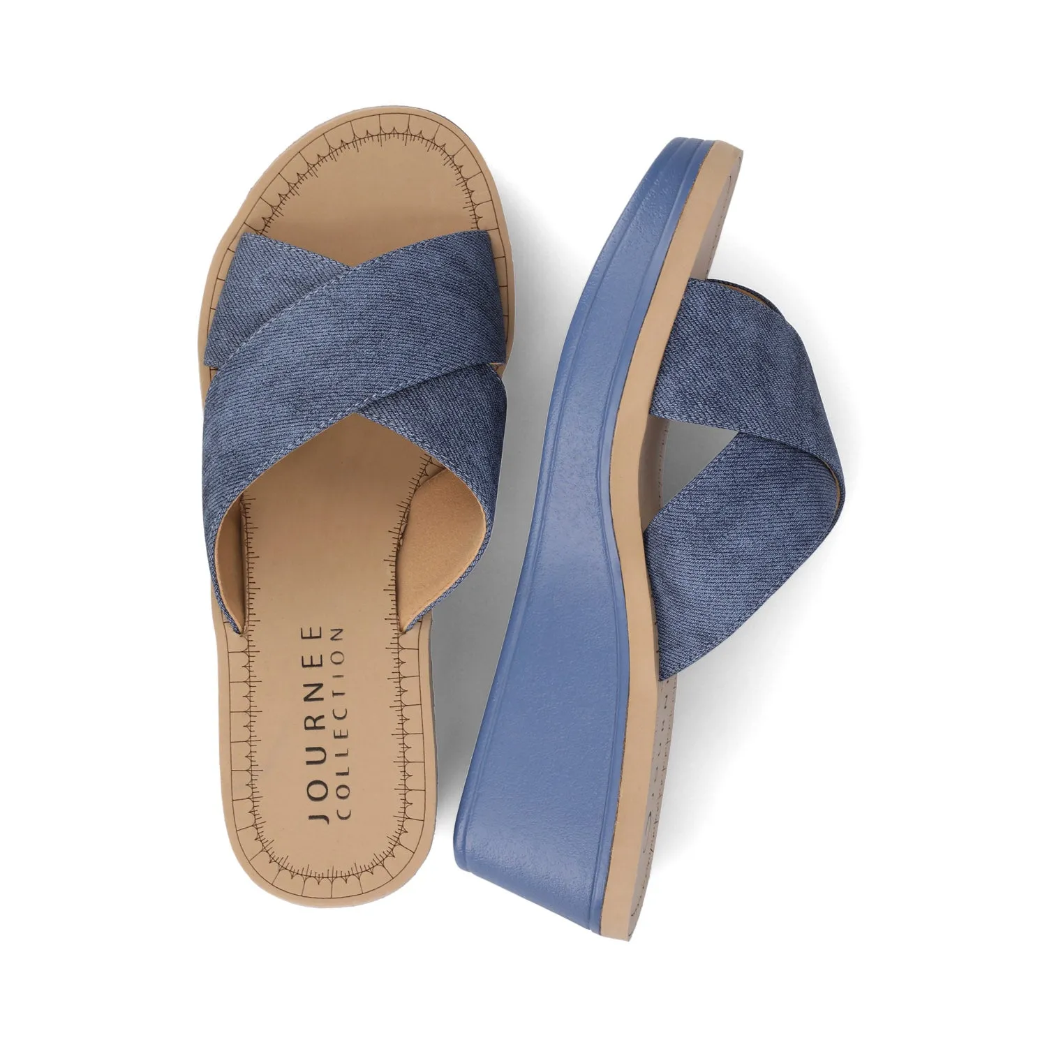 Biara Platform Wedge Sandals glow skin