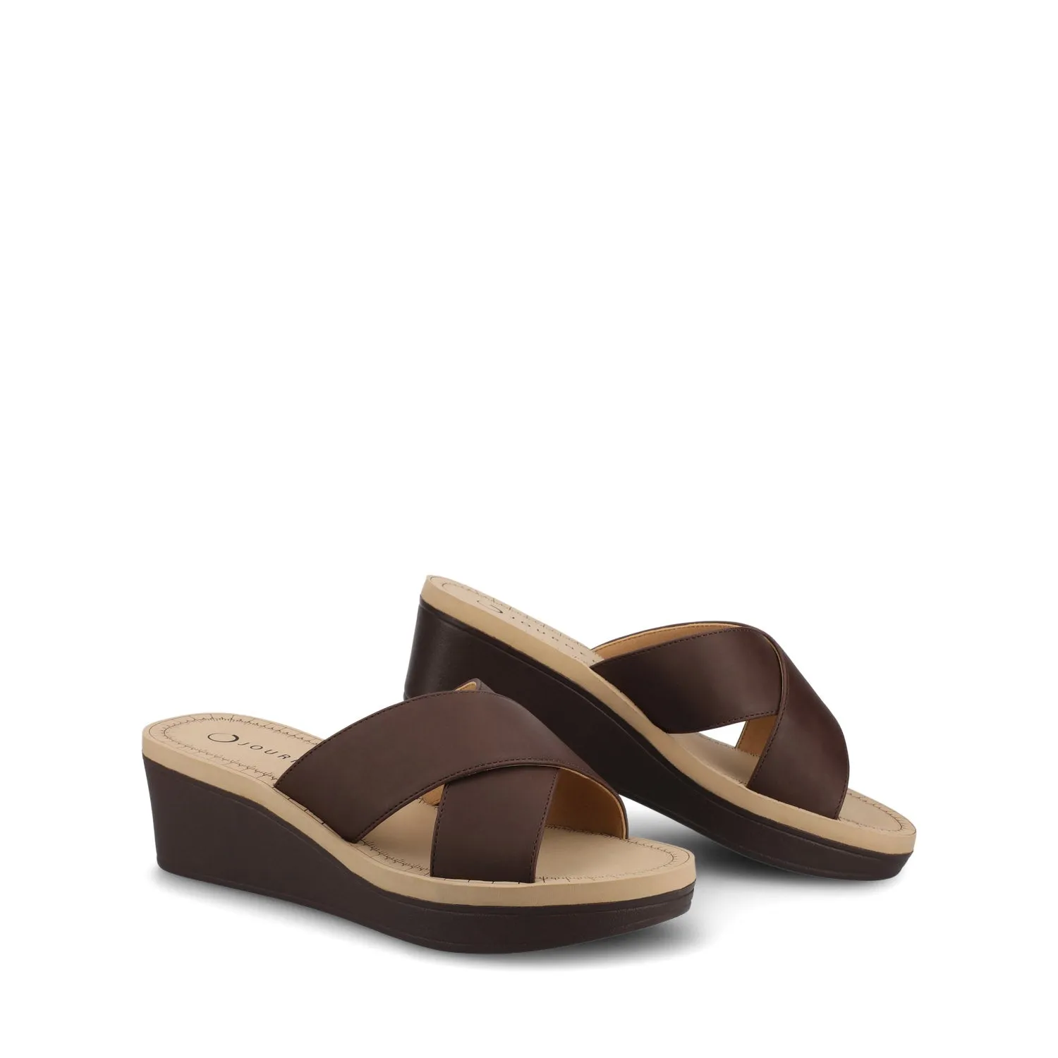 Biara Platform Wedge Sandals glow skin