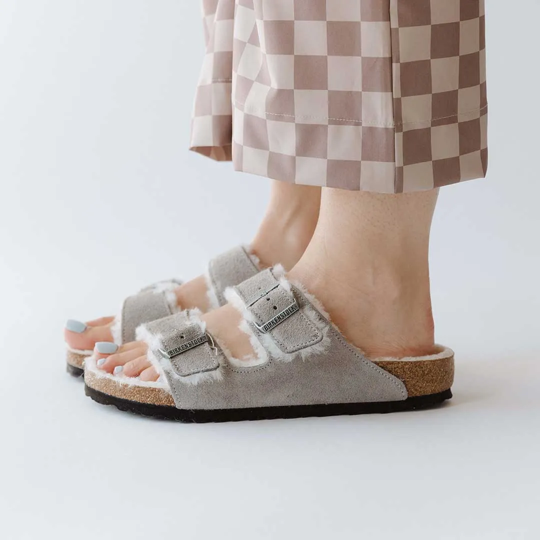 Birkenstock Arizona Shearling-Stone easy match