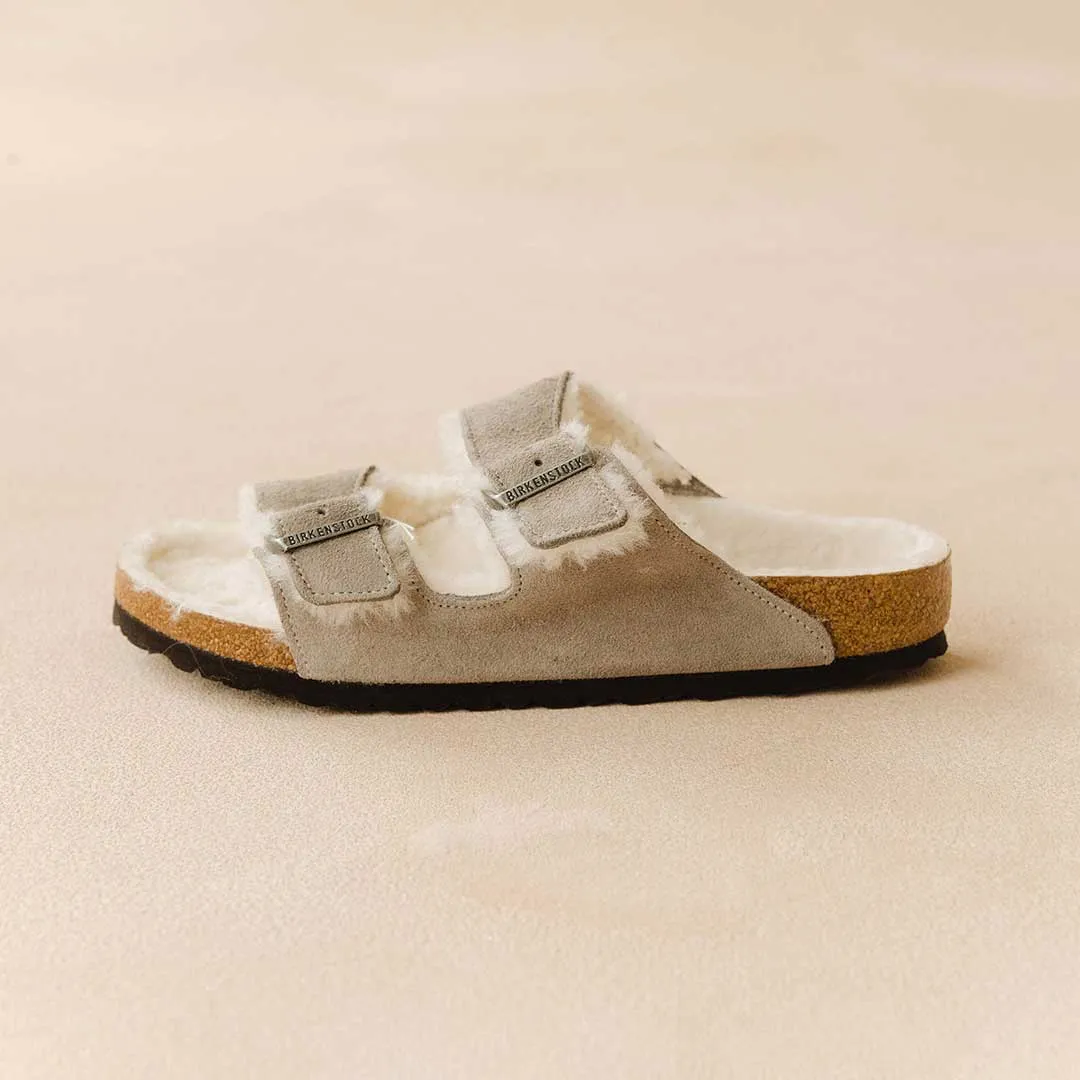 Birkenstock Arizona Shearling-Stone easy match