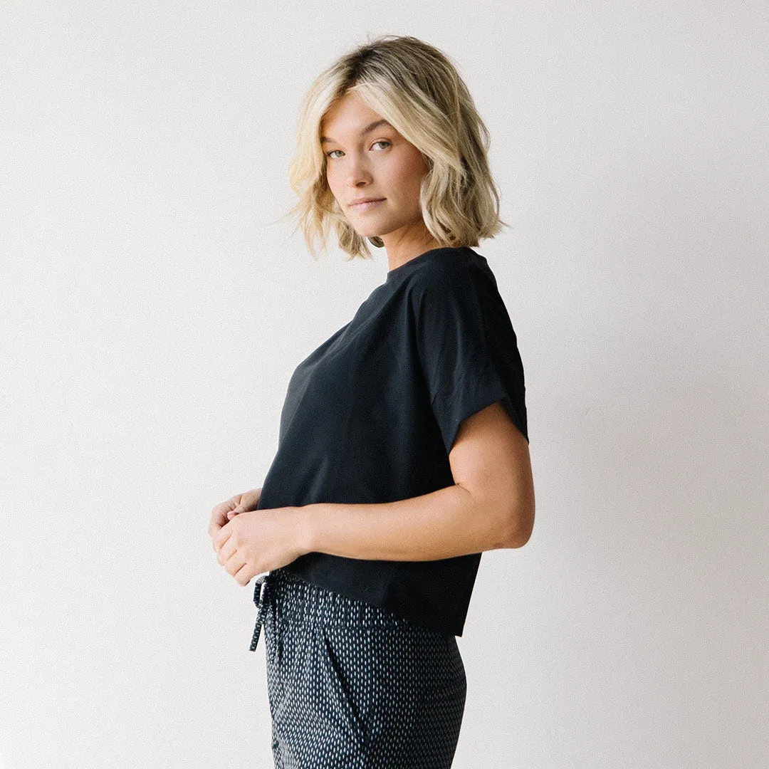 Boss Tee, Black repeat wear