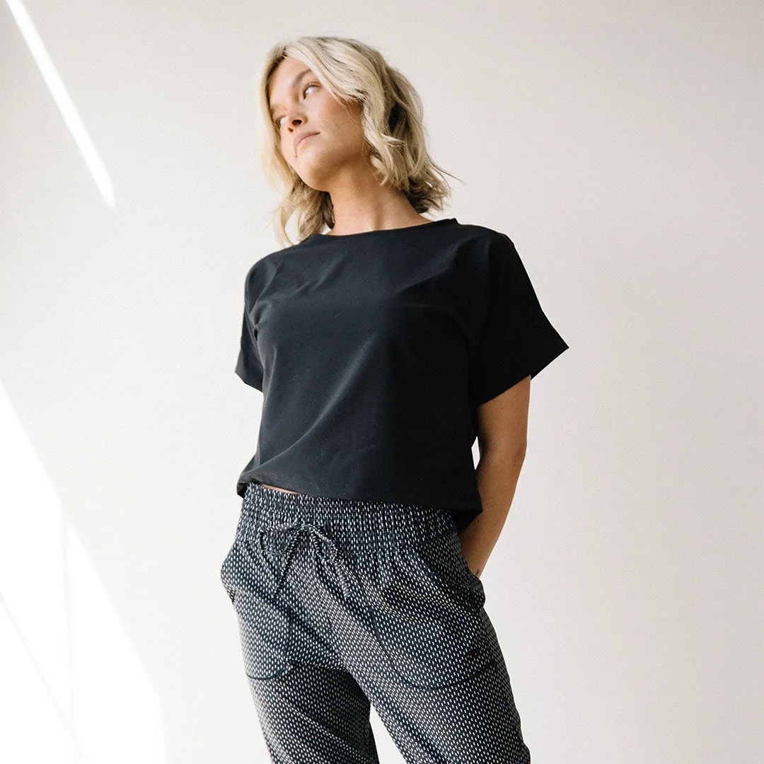 Boss Tee, Black repeat wear
