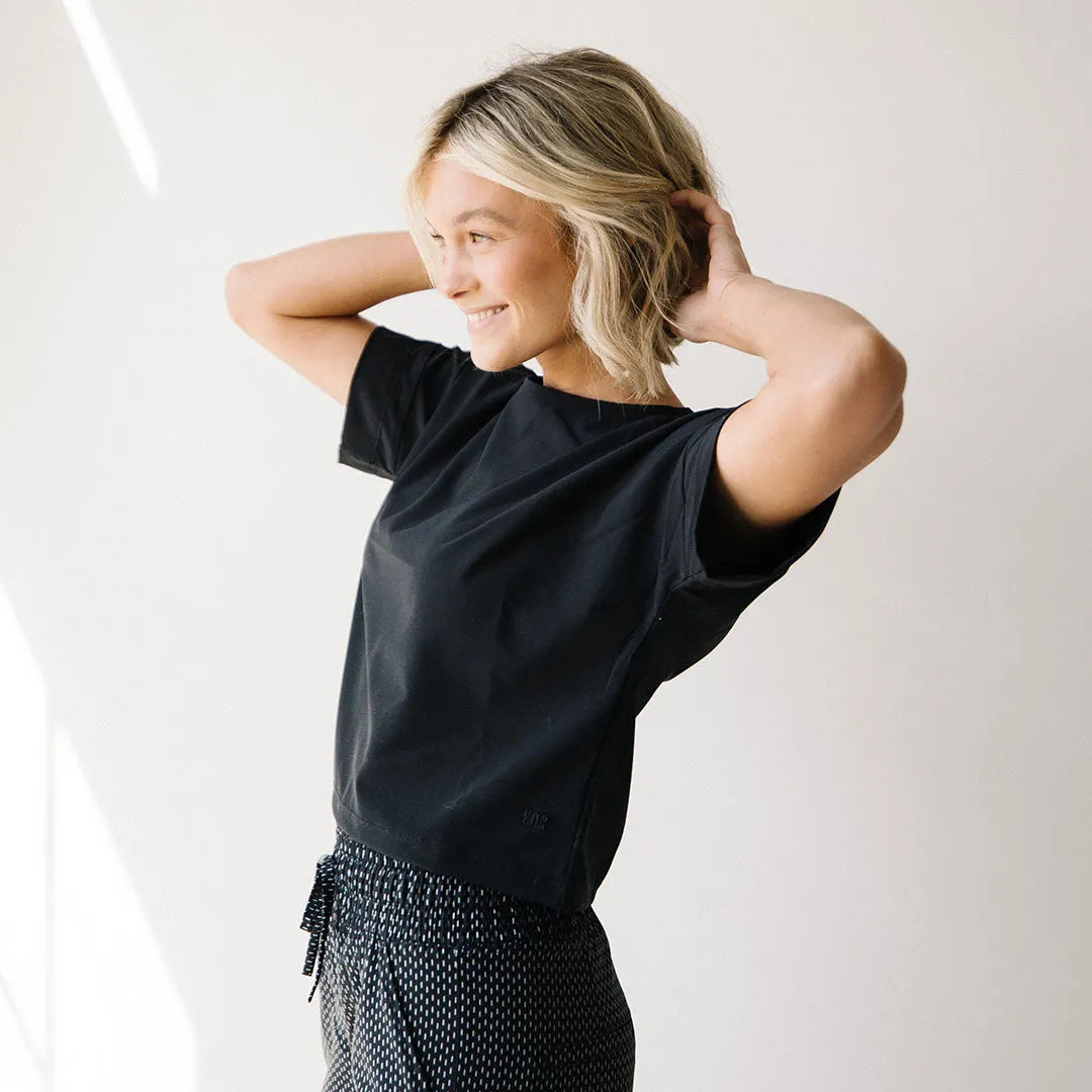 Boss Tee, Black repeat wear