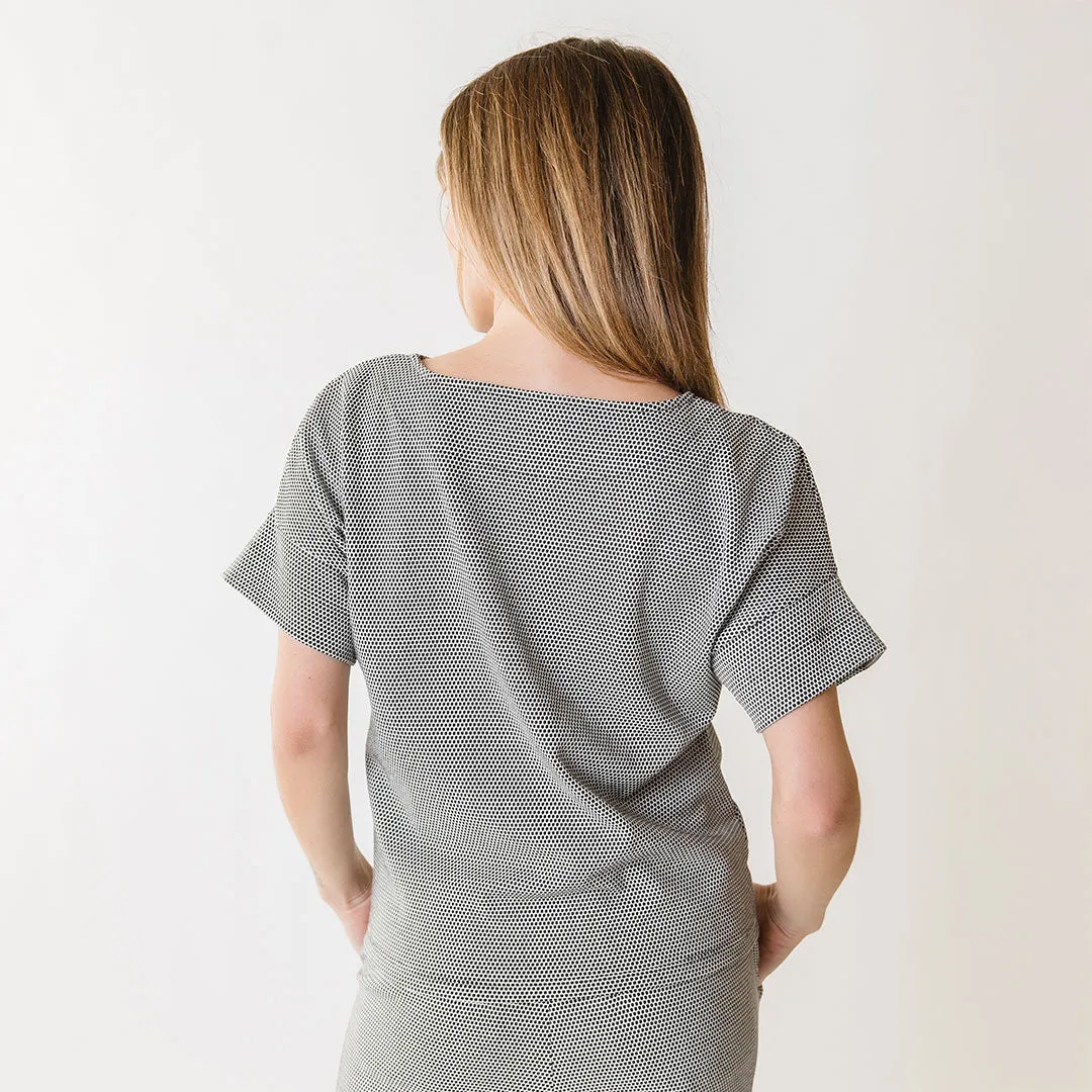Boss Tee, Honeycomb Black core item