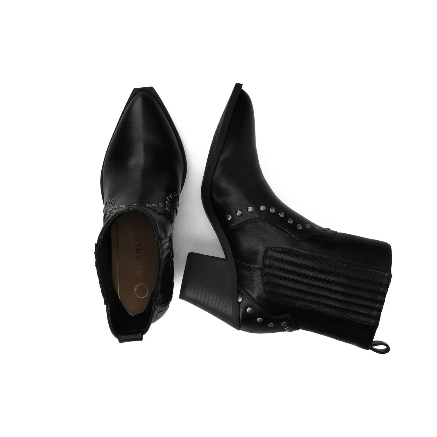 BRAYLEE WESTERN ANKLE BOOTIES skirt pair