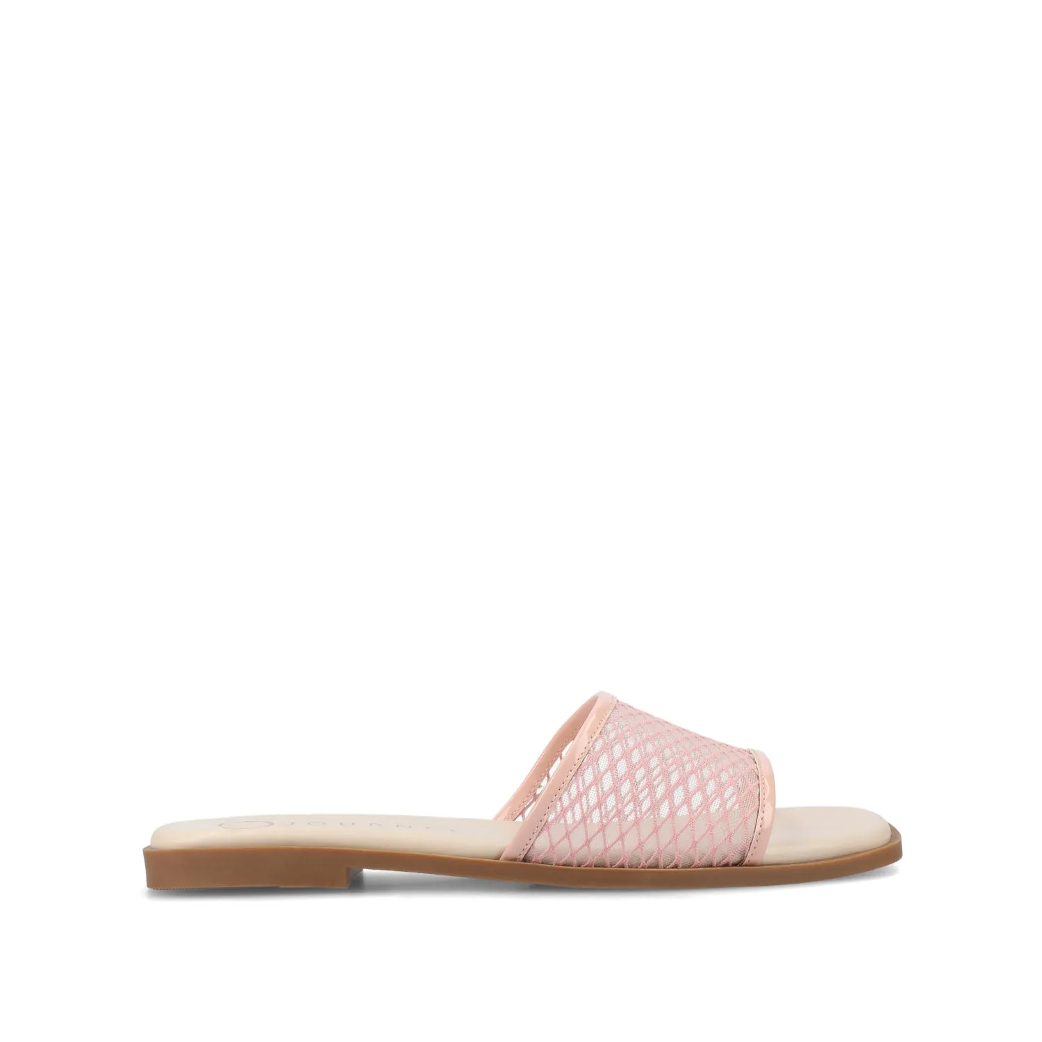 BRECKLEY SLIDE SANDALS IN MESH slow pace