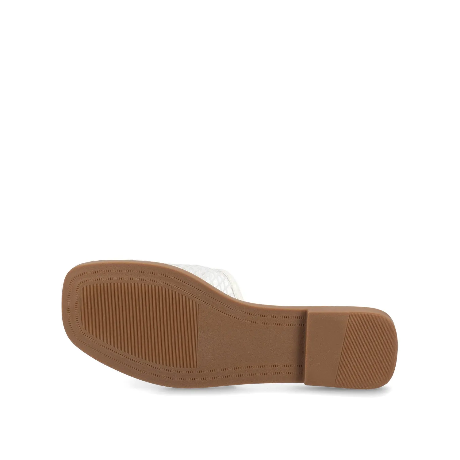 BRECKLEY SLIDE SANDALS IN MESH slow pace