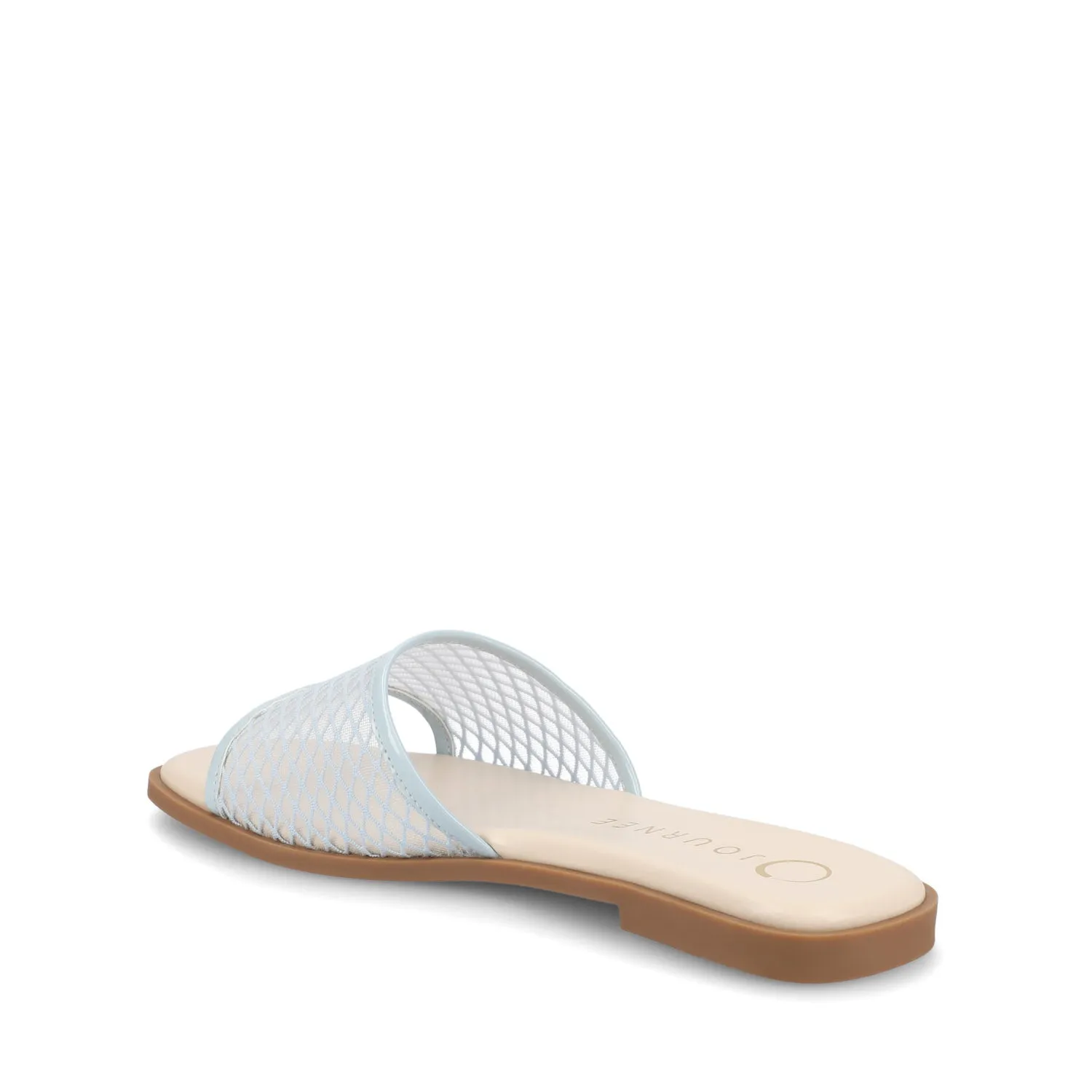BRECKLEY SLIDE SANDALS IN MESH slow pace