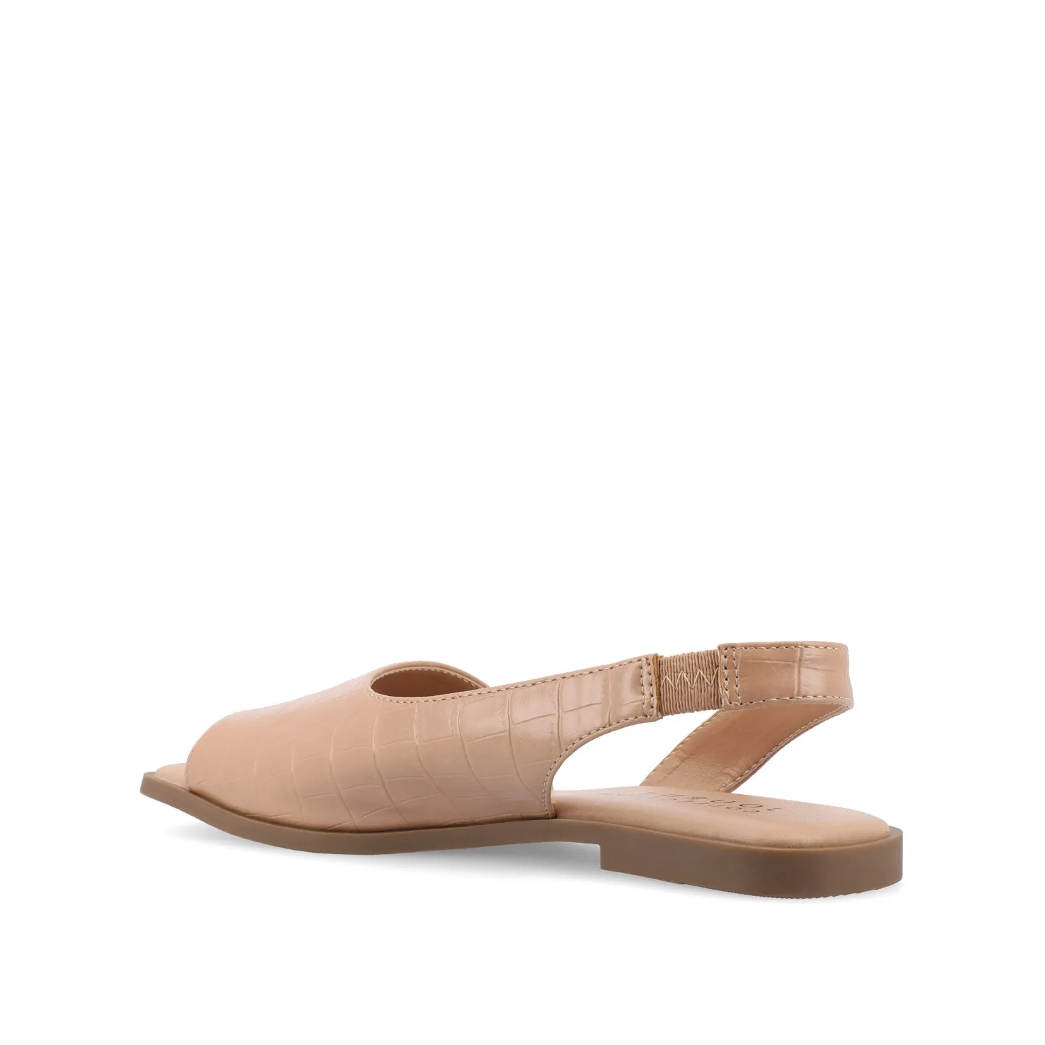 BRINSLEY CUTOUT SANDALS IN CROCO tall girl