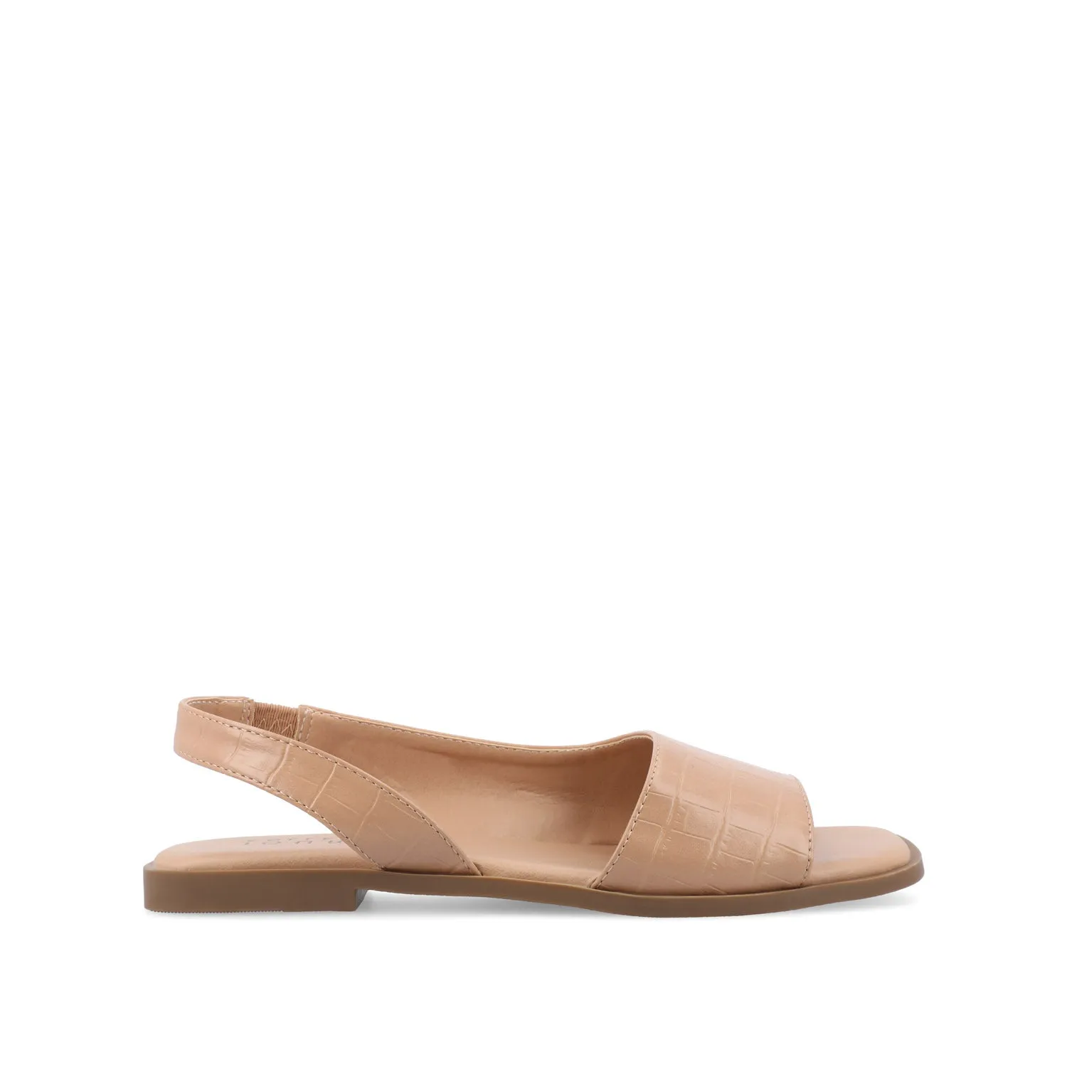 BRINSLEY CUTOUT SANDALS IN CROCO tall girl