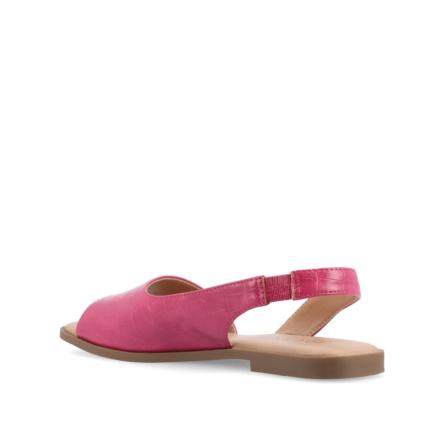 BRINSLEY CUTOUT SANDALS IN CROCO tall girl