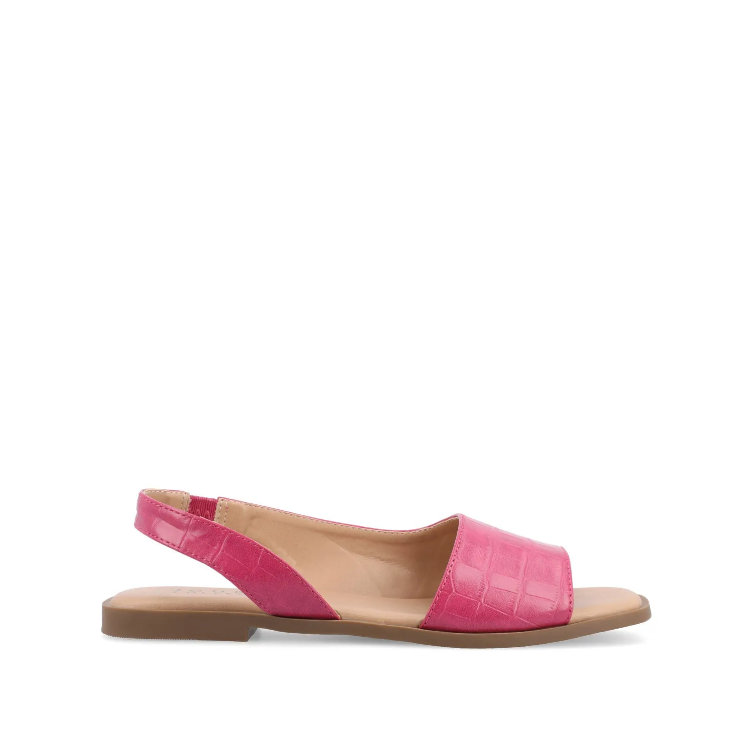 BRINSLEY CUTOUT SANDALS IN CROCO tall girl