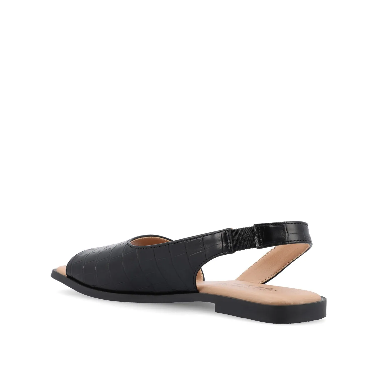 BRINSLEY CUTOUT SANDALS IN CROCO tall girl