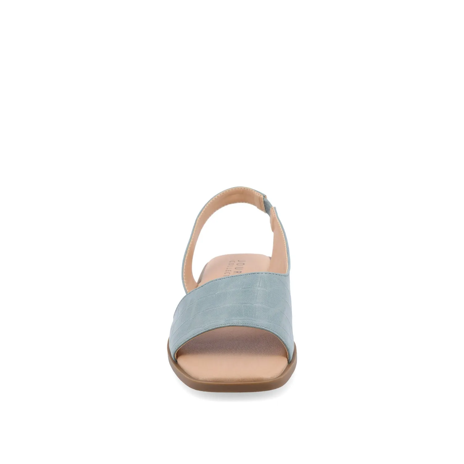 BRINSLEY CUTOUT SANDALS IN CROCO tall girl
