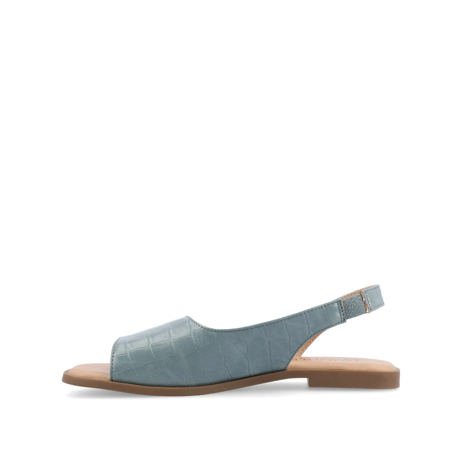 BRINSLEY CUTOUT SANDALS IN CROCO tall girl