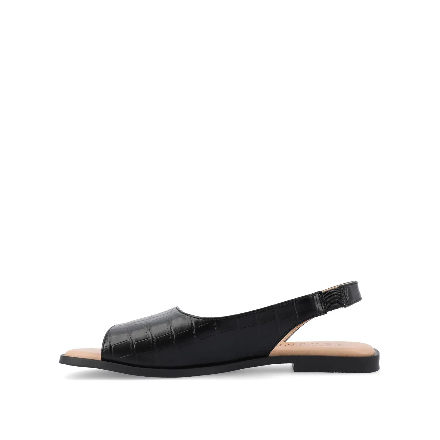 BRINSLEY CUTOUT SANDALS IN CROCO tall girl