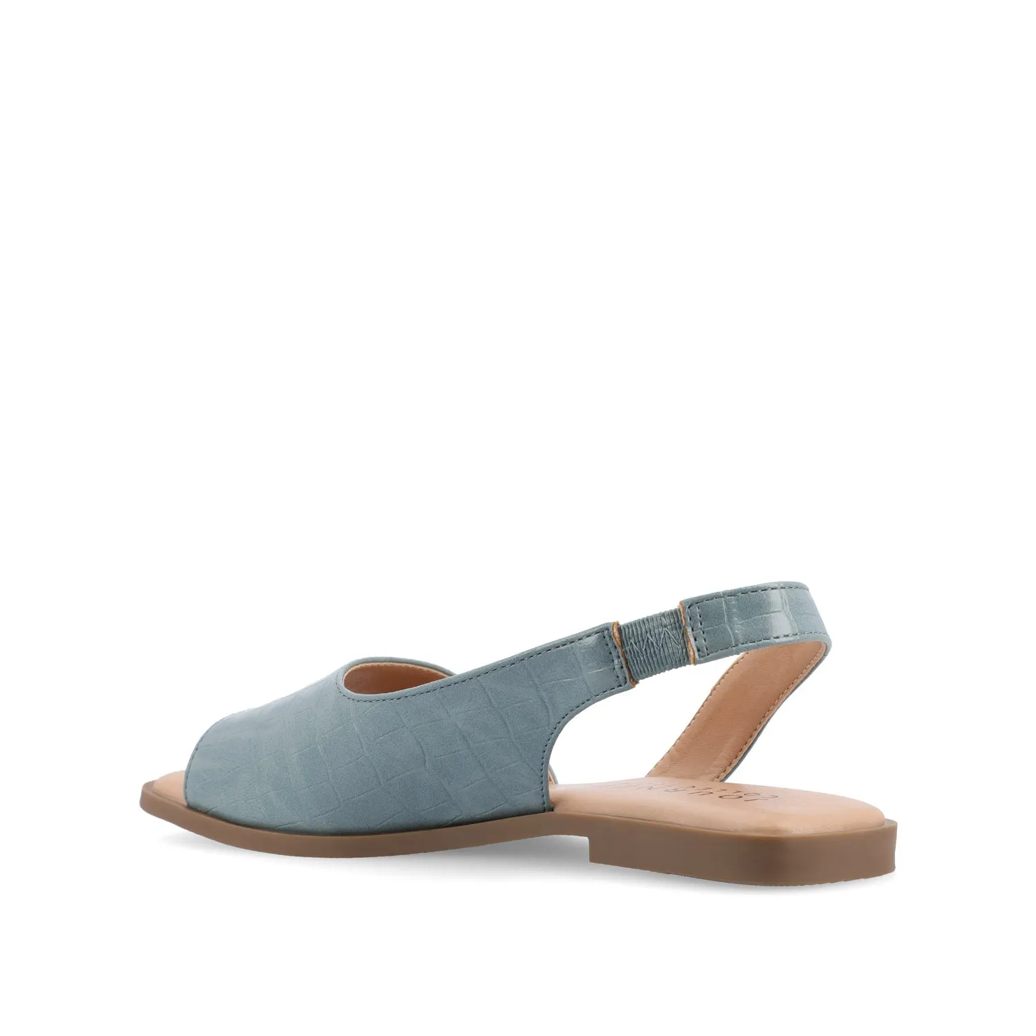 BRINSLEY CUTOUT SANDALS IN CROCO tall girl