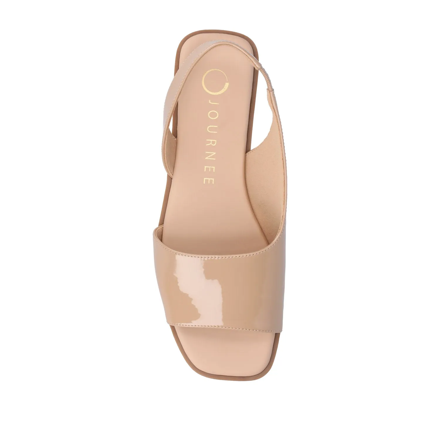 BRINSLEY CUTOUT SANDALS IN PATENT off time