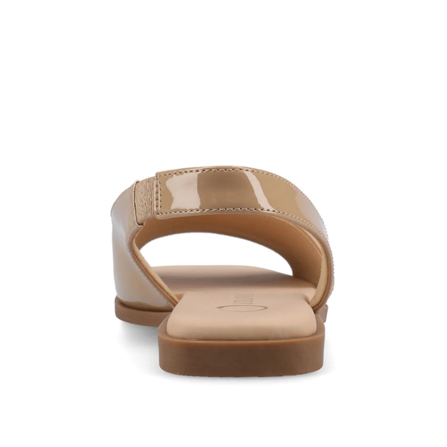 BRINSLEY CUTOUT SANDALS IN PATENT off time