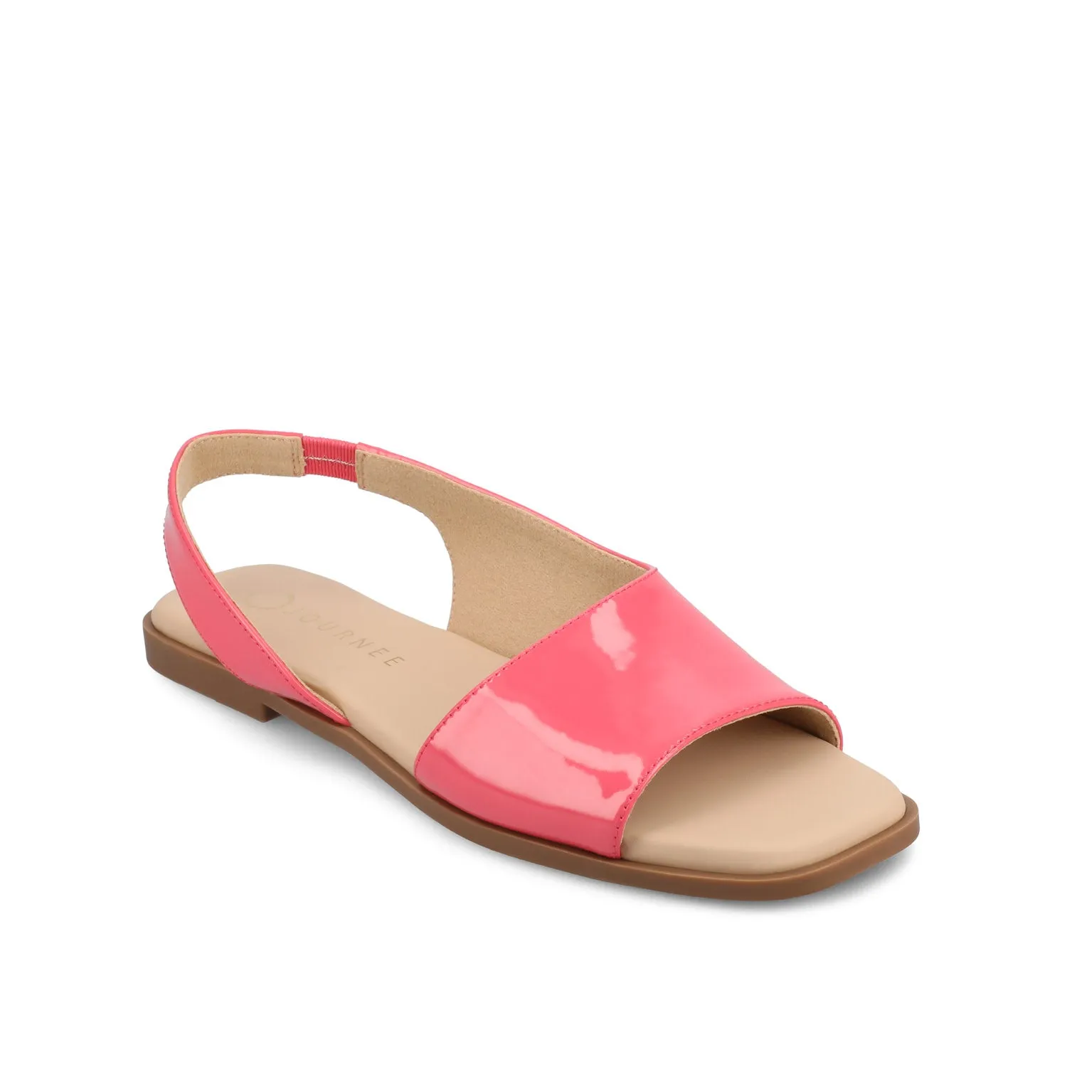 BRINSLEY CUTOUT SANDALS IN PATENT off time