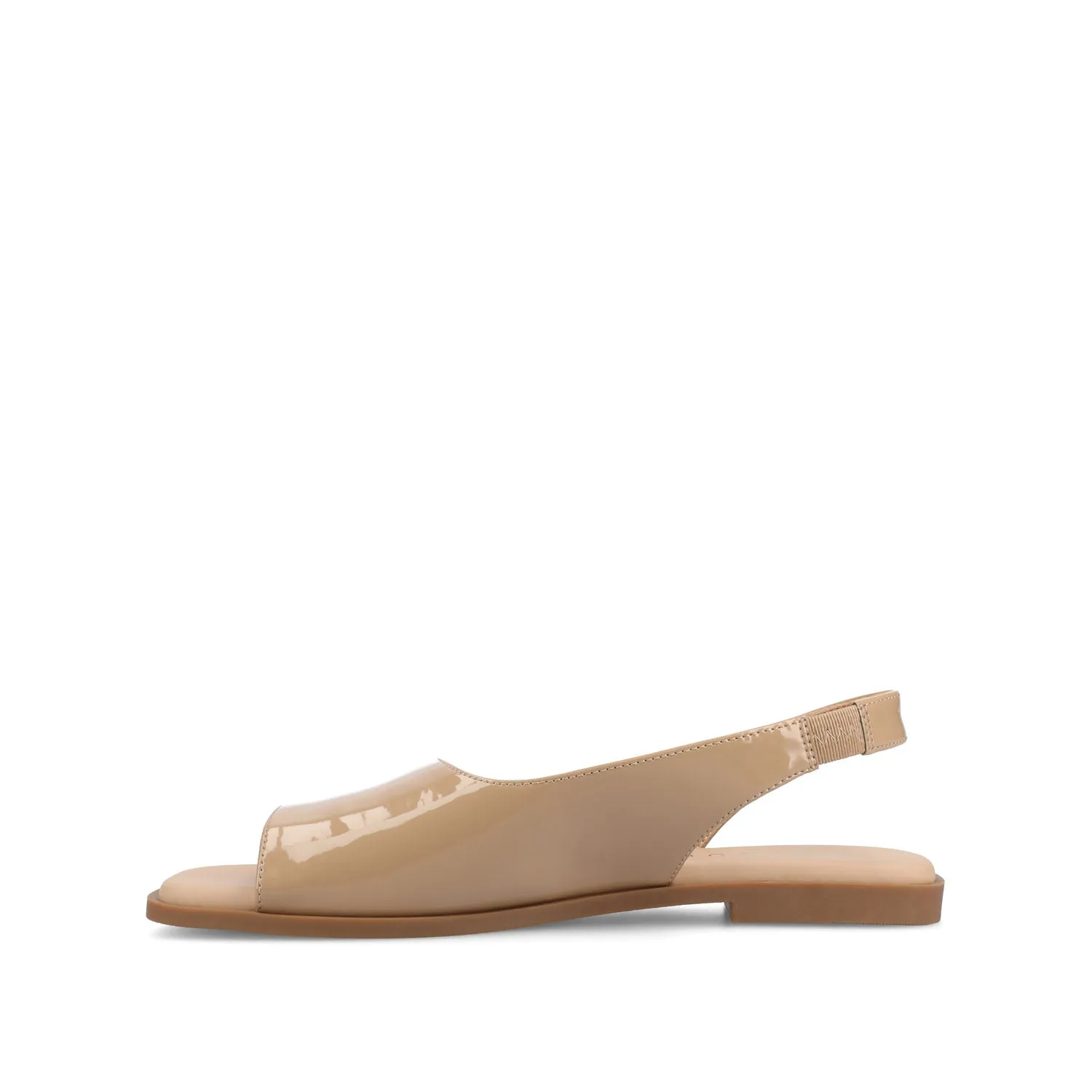 BRINSLEY CUTOUT SANDALS IN PATENT off time