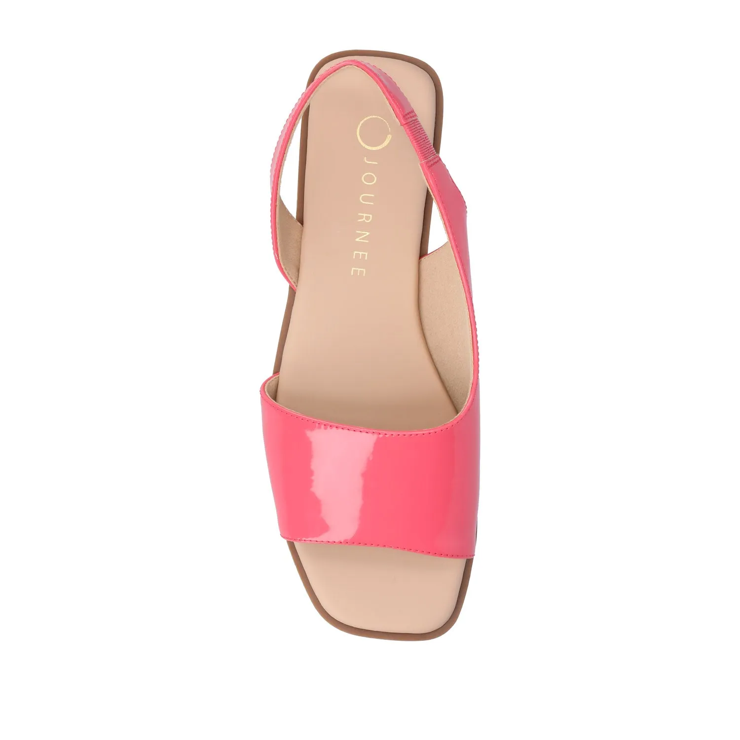 BRINSLEY CUTOUT SANDALS IN PATENT off time