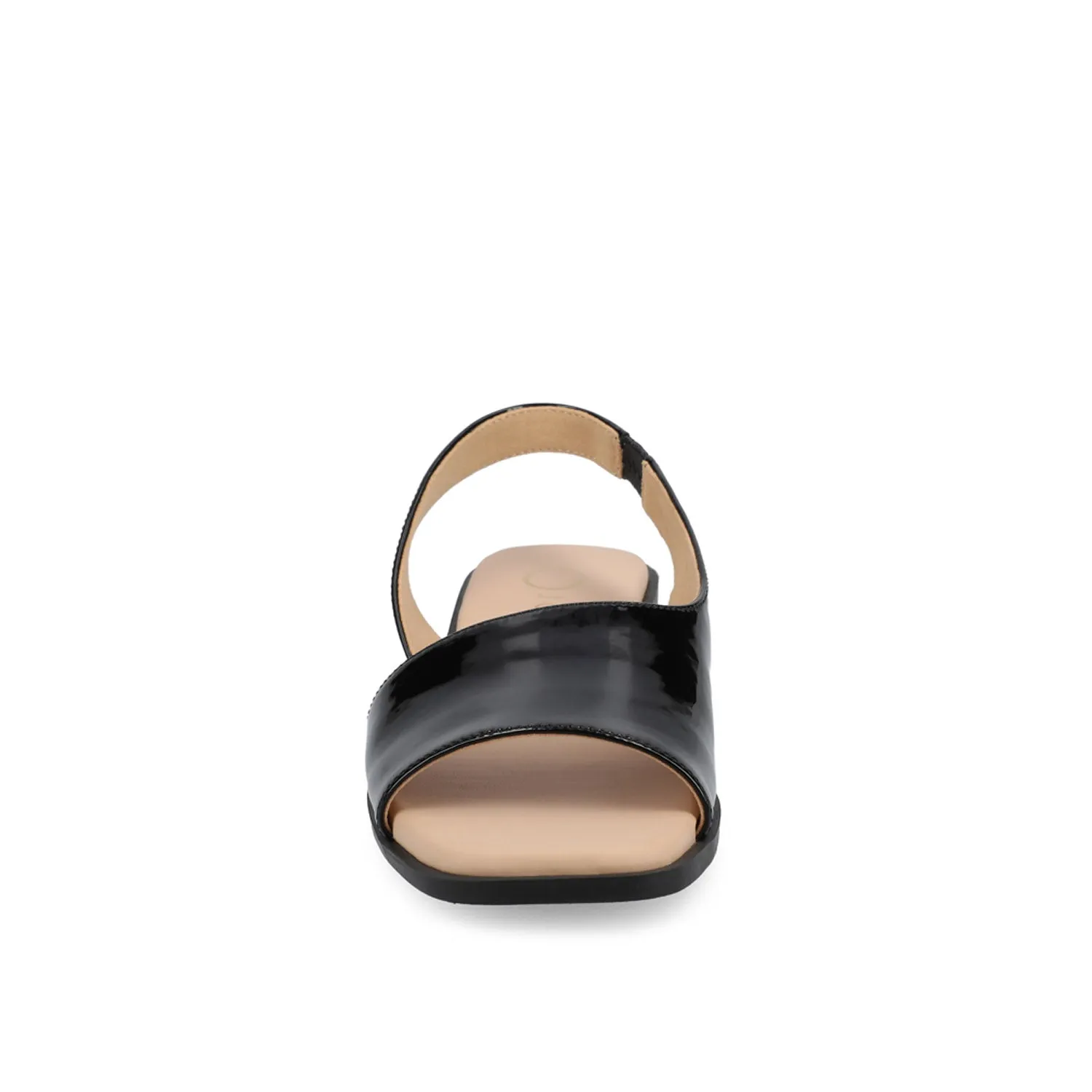 BRINSLEY CUTOUT SANDALS IN PATENT off time