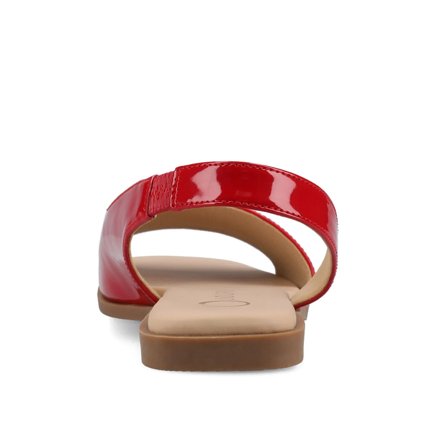 BRINSLEY CUTOUT SANDALS IN PATENT off time