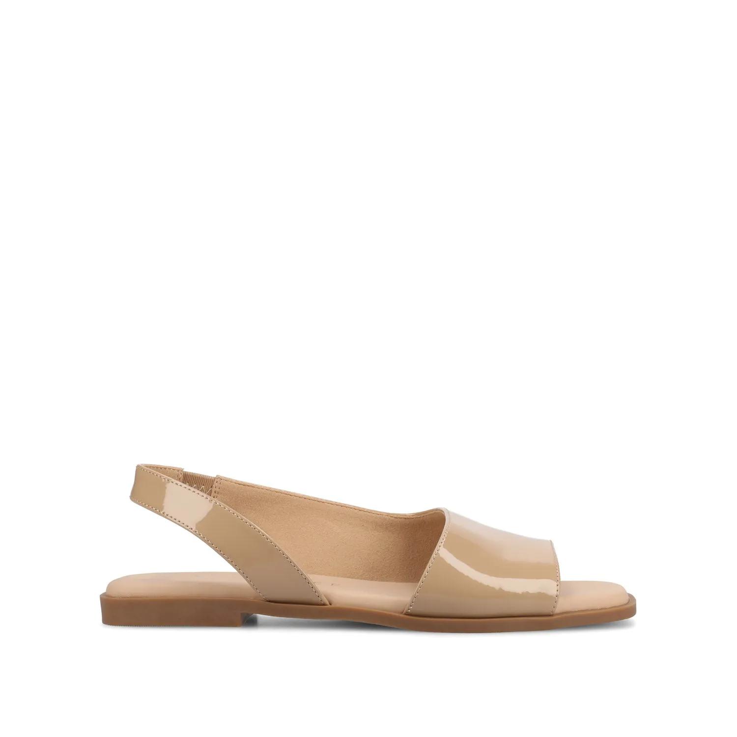 BRINSLEY CUTOUT SANDALS IN PATENT off time