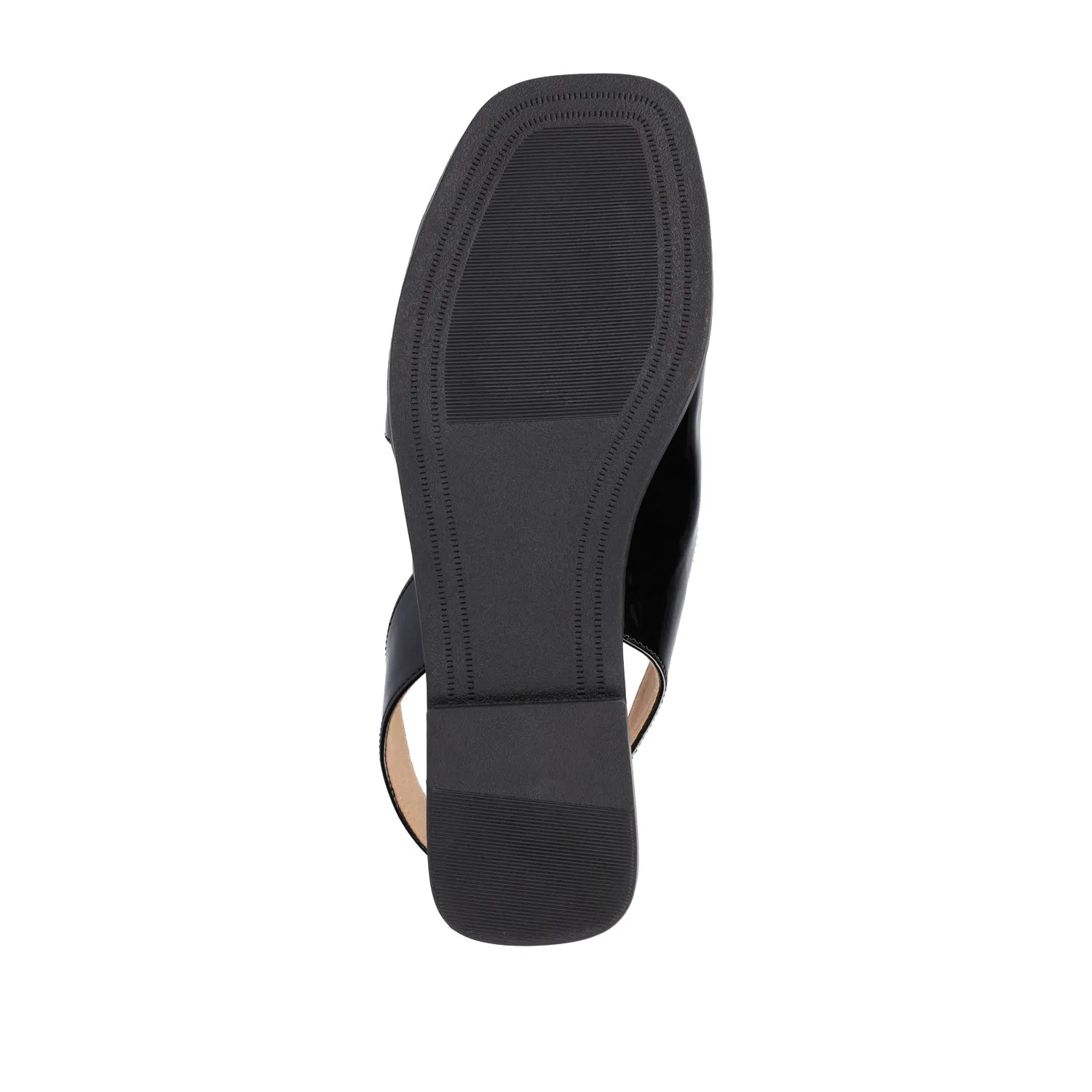 BRINSLEY CUTOUT SANDALS IN PATENT off time
